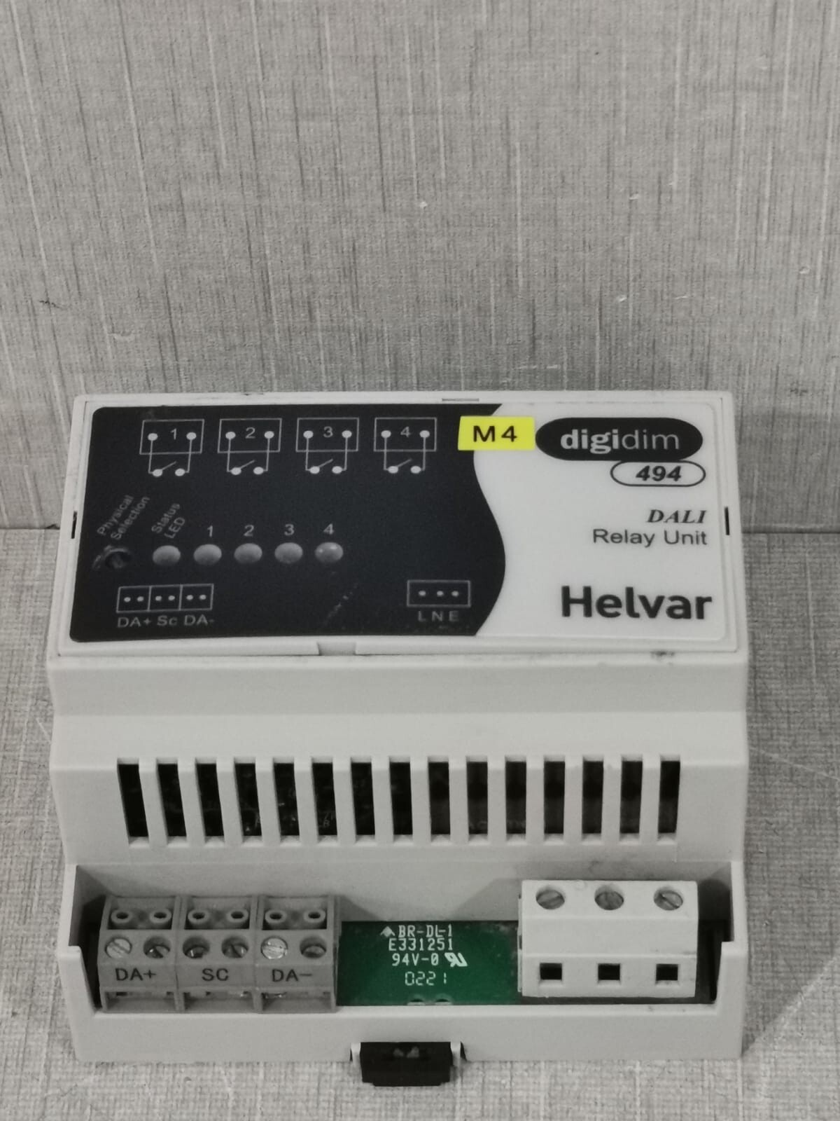 HELVAR DIGIDIM 494 HELVAR DIGIDIM 494 DALI RELAY UNIT 3