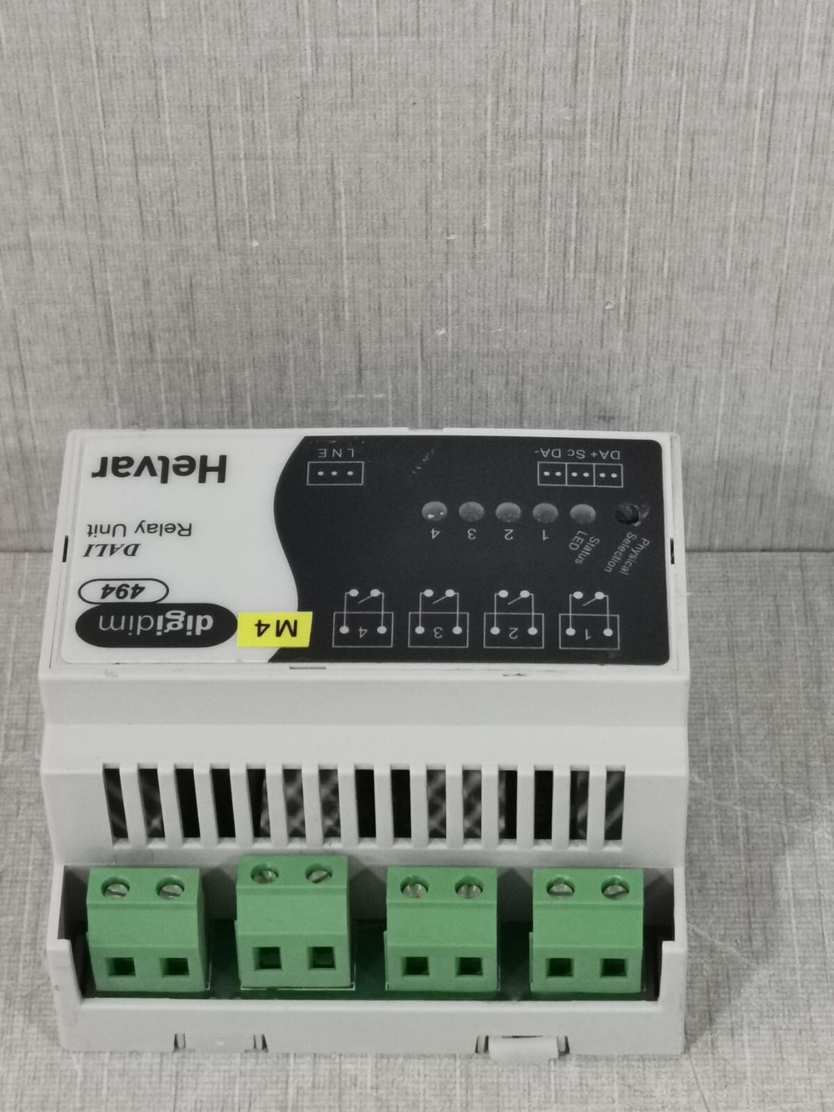 HELVAR DIGIDIM 494 HELVAR DIGIDIM 494 DALI RELAY UNIT 4