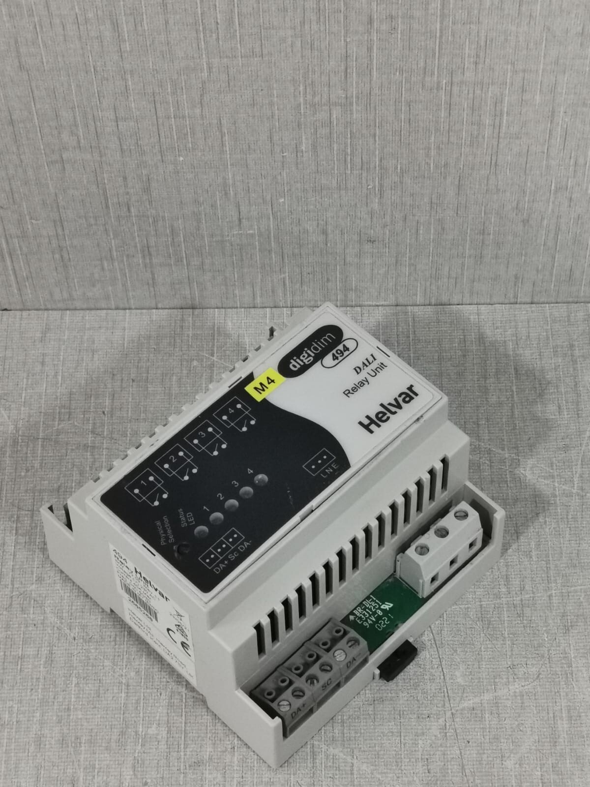 HELVAR DIGIDIM 494 HELVAR DIGIDIM 494 DALI RELAY UNIT 9