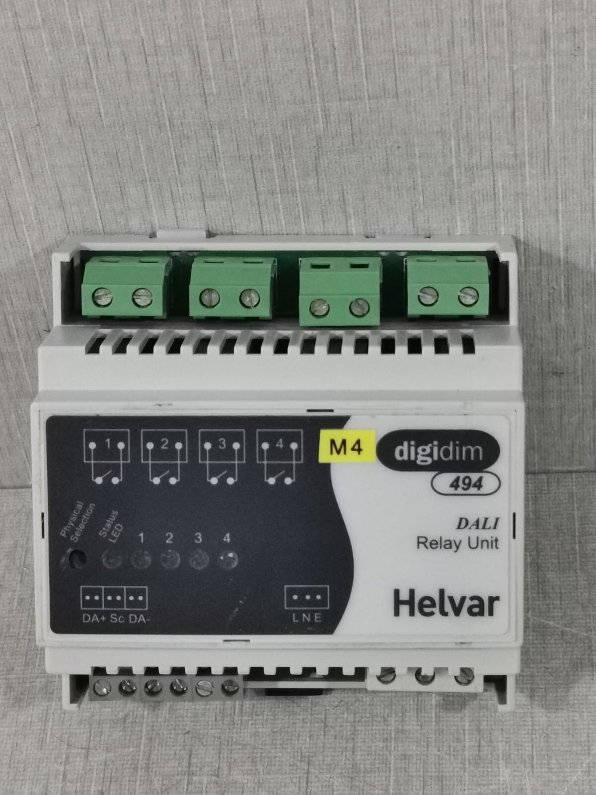 HELVAR DIGIDIM 494 DALI RELAY UNIT
