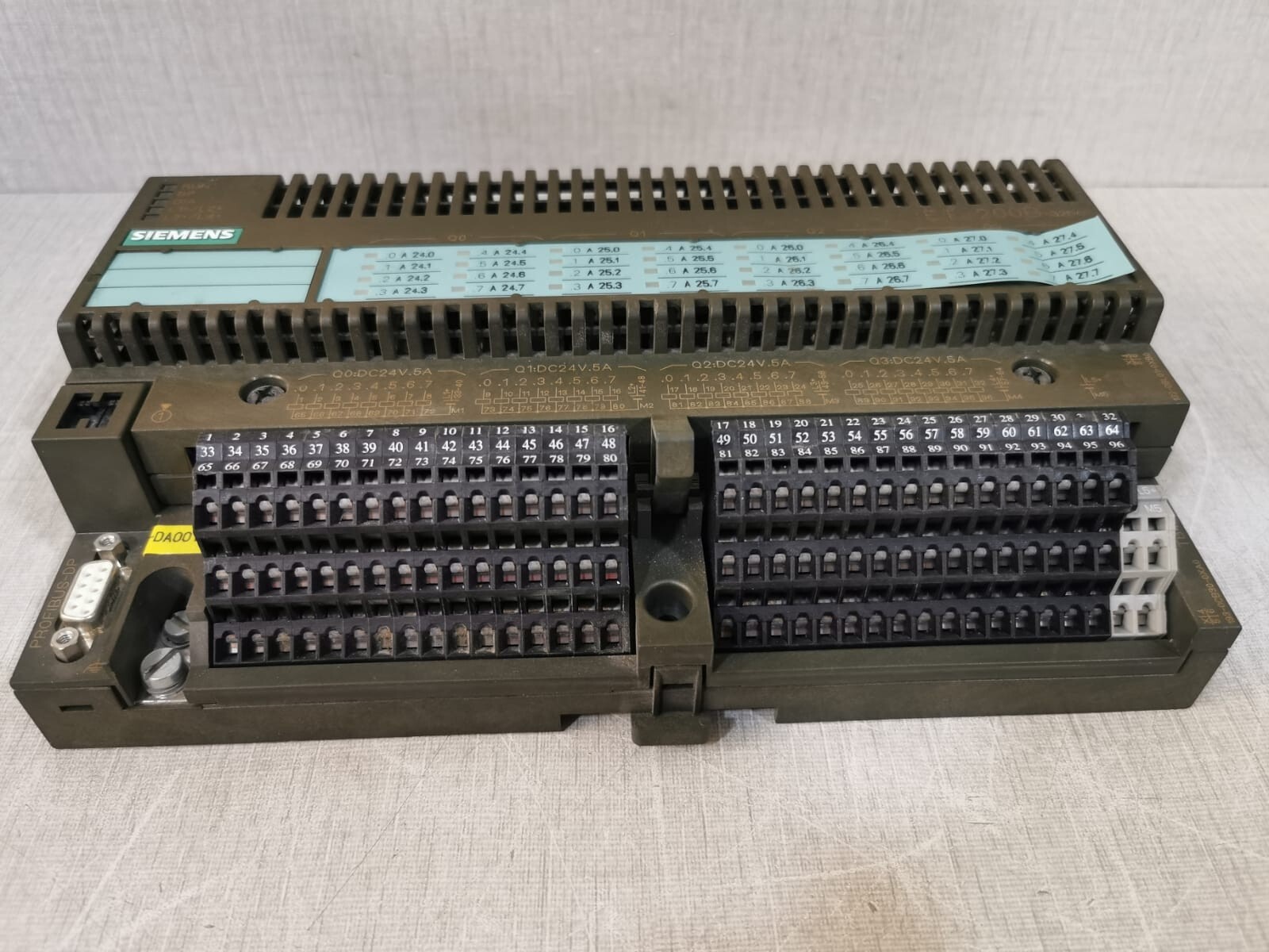 Siemens ET200B-32DO  193-0CB10-0XA0 Siemens ET200B-32DO 193-0CB10-0XA0 ELECTRONIC MODULE 24V 6