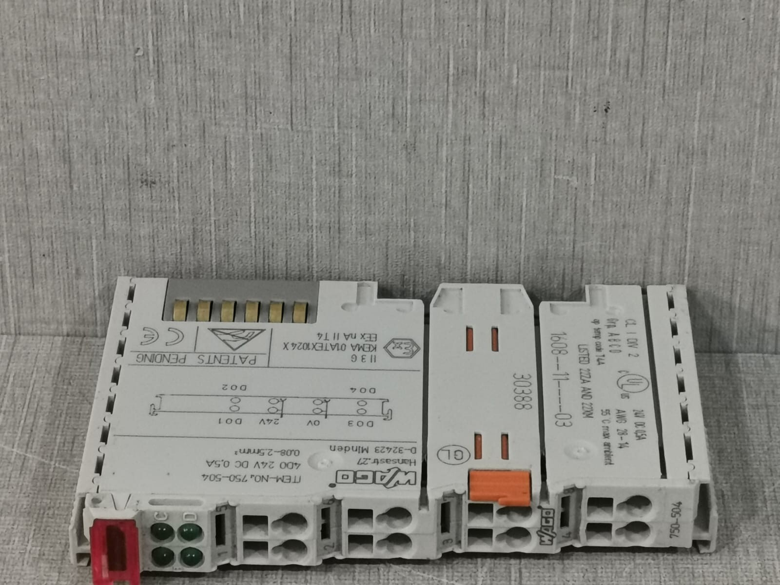 WAGO 750-504 Wago 750-504 Digital Output Module 3