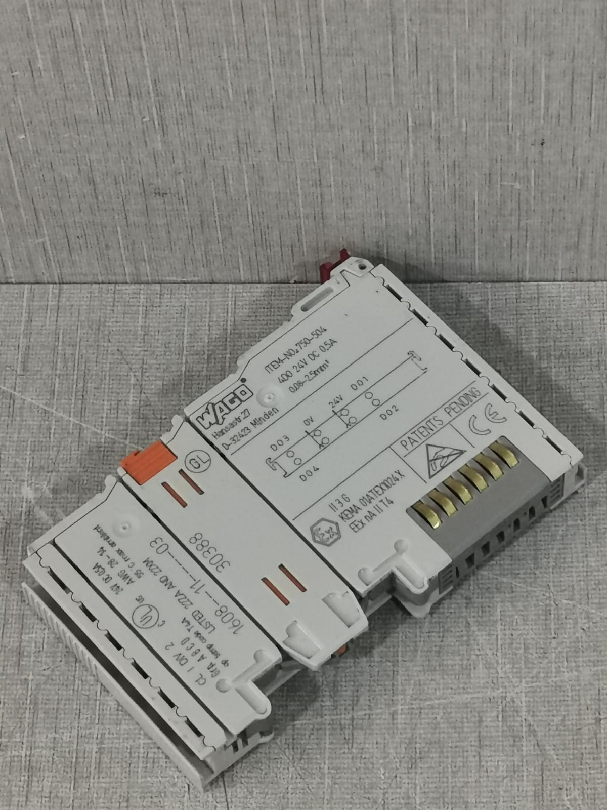 WAGO 750-504 Wago 750-504 Digital Output Module 10