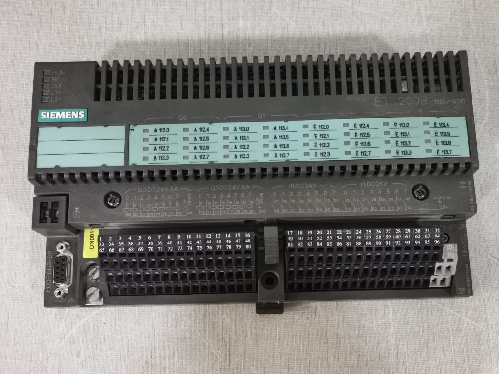 Siemens ET200B-16DI/16DO PLC Module
