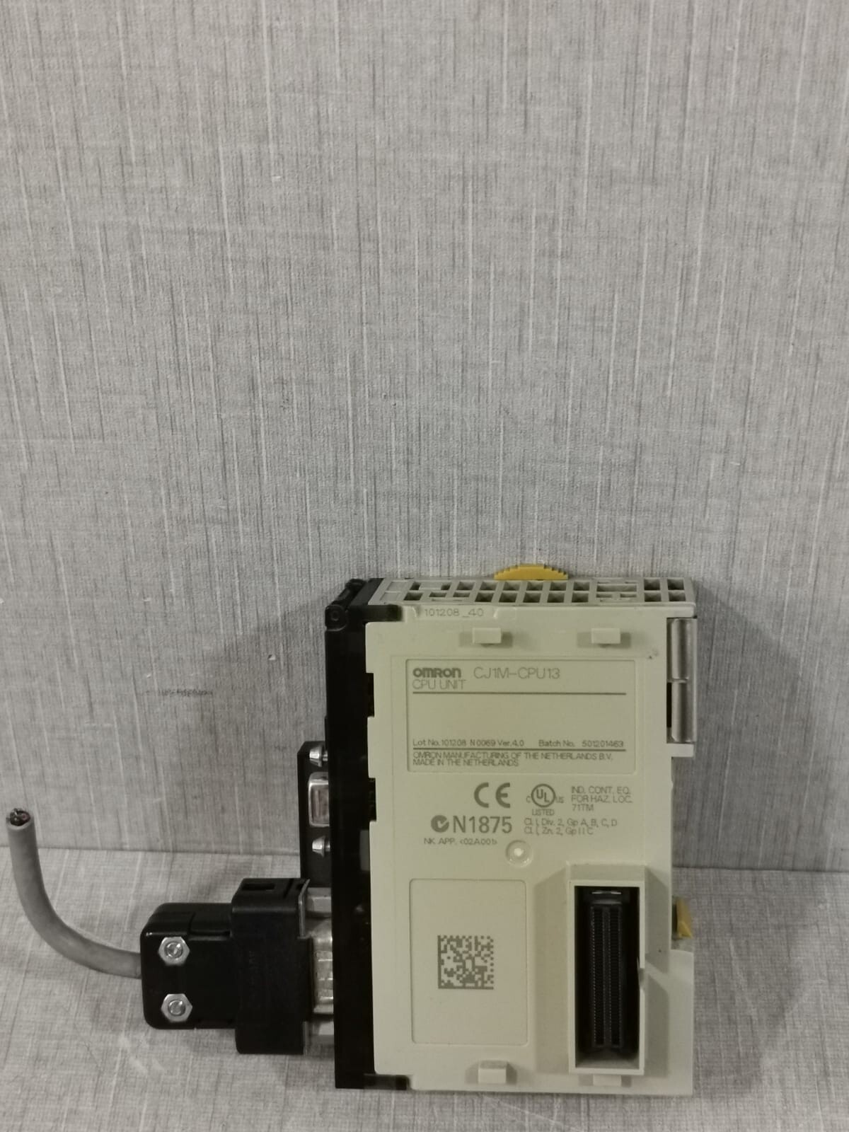 Omron CJ1M-CPU13 OMRON - CJ1M-CPU13 PROGRAMMABLE CONTROLLER 4