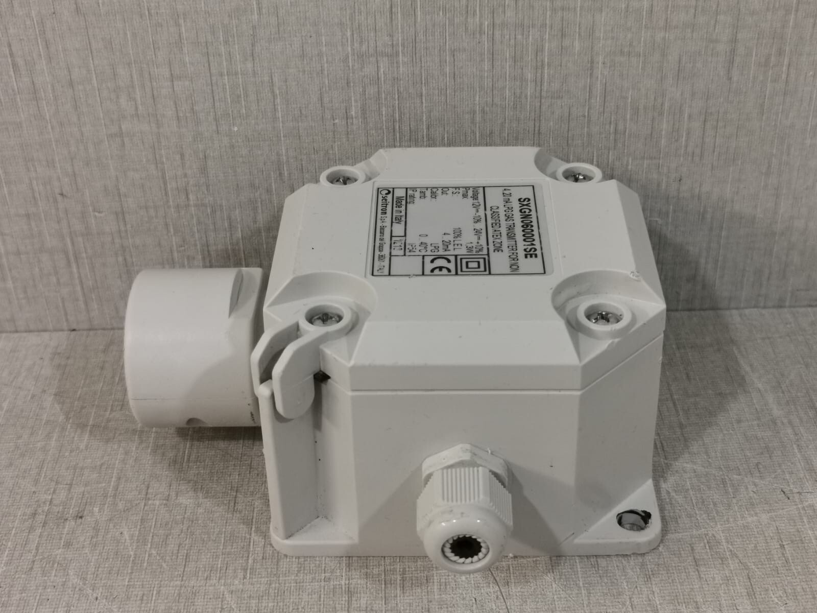 SEITRON SXGN060001SE SEITRON SXGN060001SE 4..20mA LPG GAS TRANSMITTER FOR NON CLASSIFIED ATEX ZONE 3
