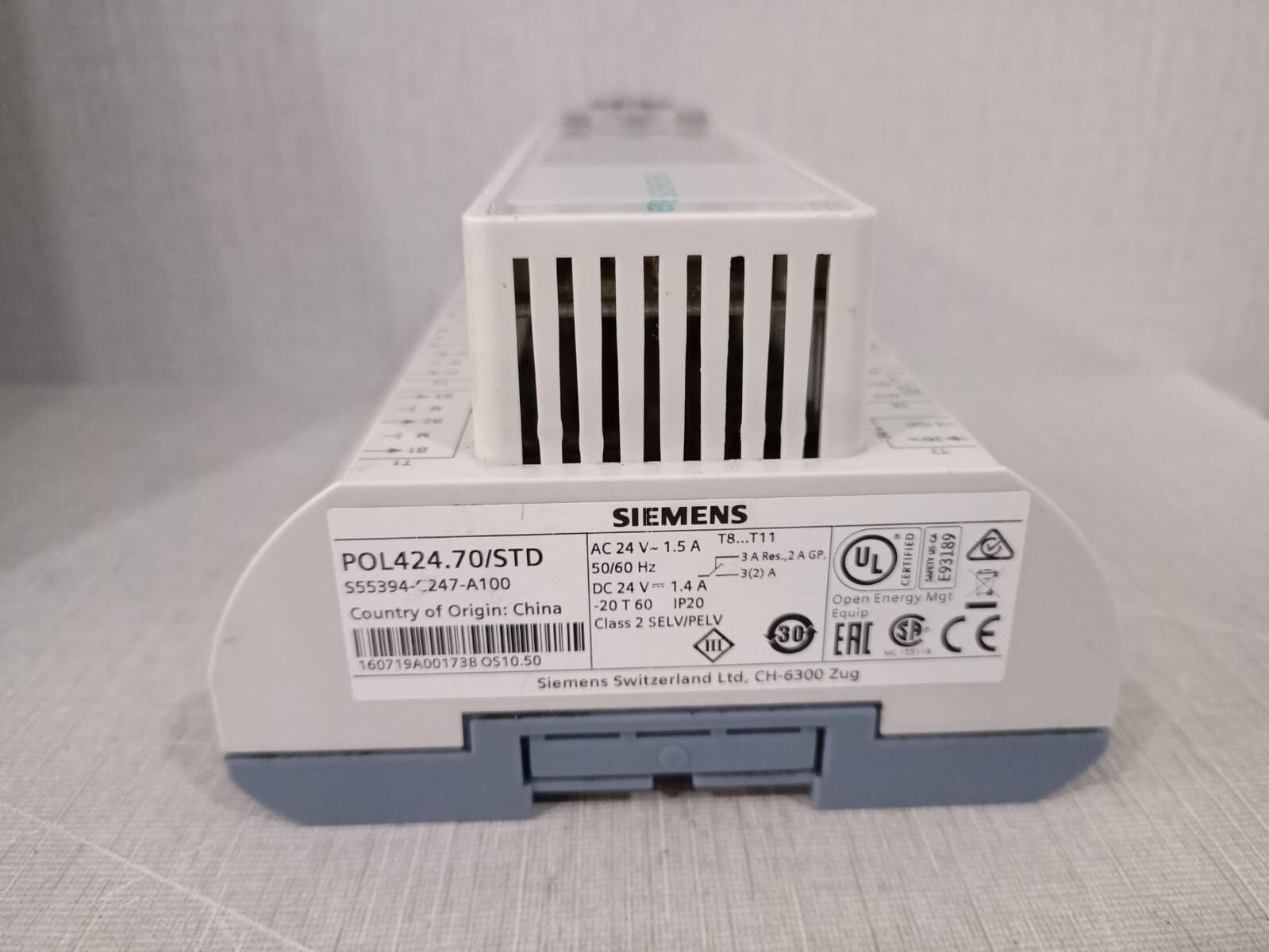 Siemens POL424.70/STD SIEMENS POL424.70/STD CONTROLLER 8