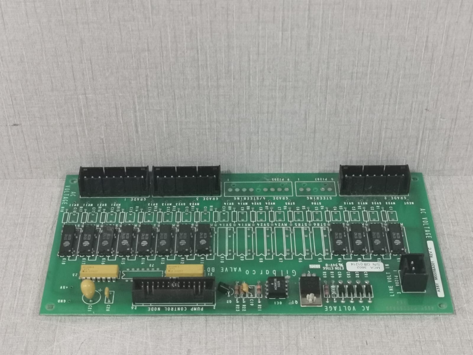 Gilbarco M00059A001 Gilbarco ASSY M00059A001 REV.C/ M00058B PCB BOARD 3