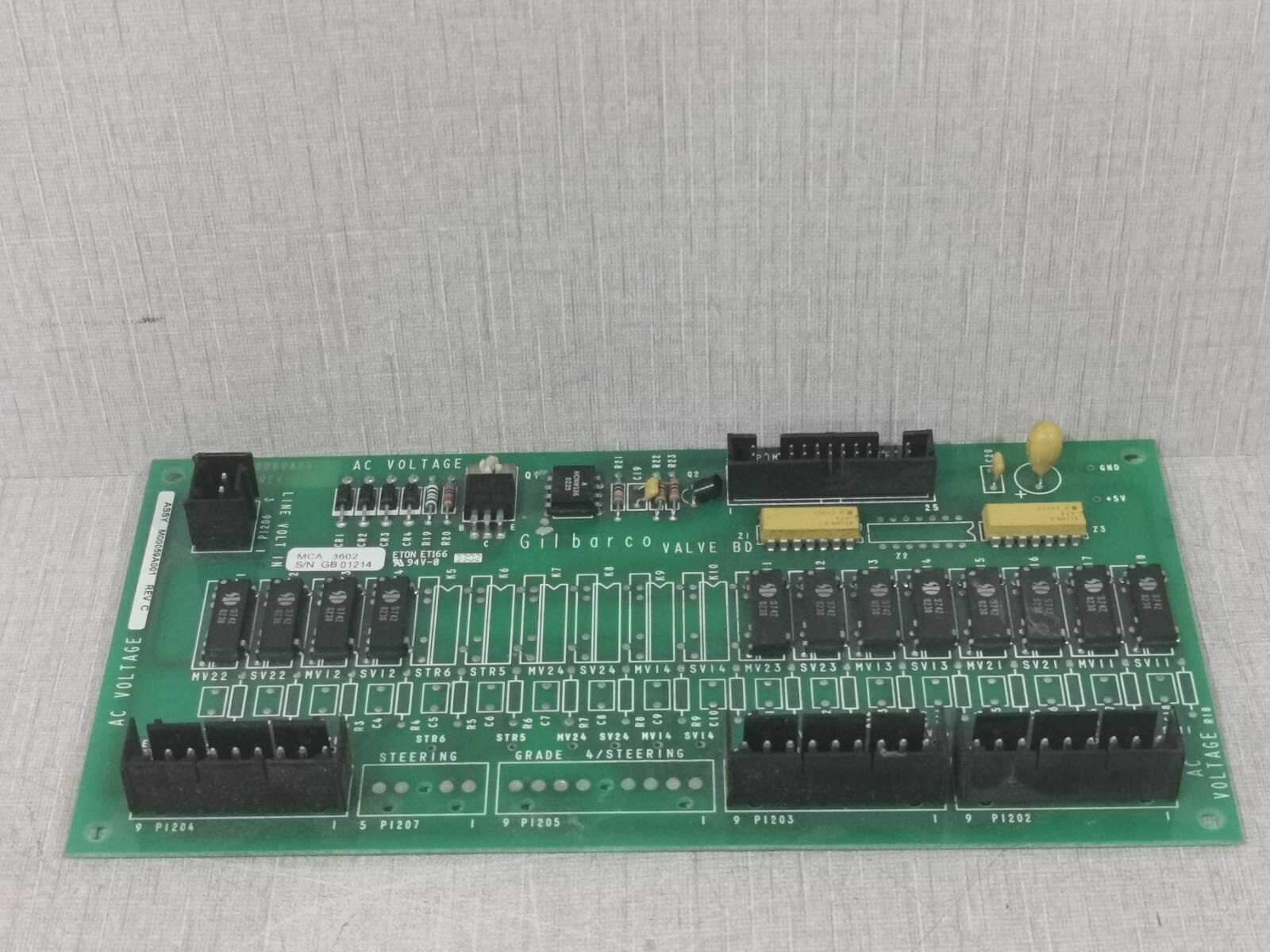 Gilbarco M00059A001 Gilbarco ASSY M00059A001 REV.C/ M00058B PCB BOARD 4