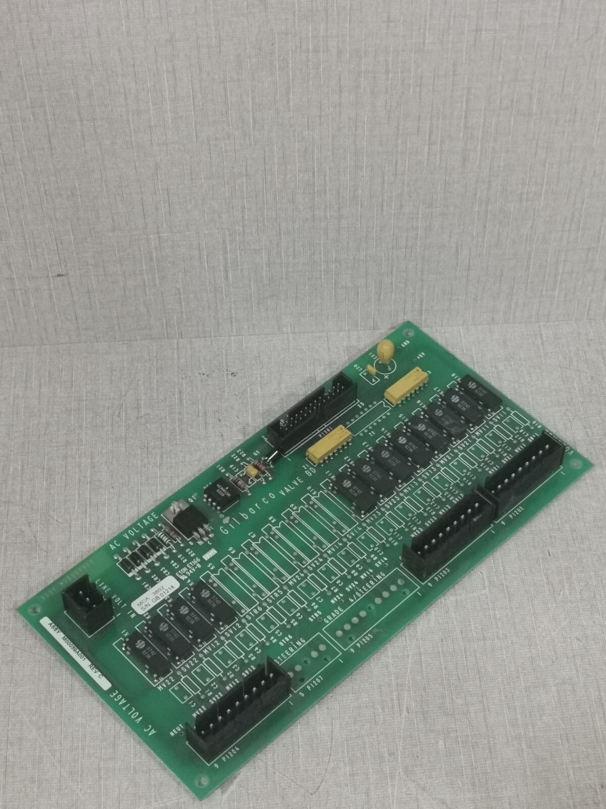 Gilbarco M00059A001 Gilbarco ASSY M00059A001 REV.C/ M00058B PCB BOARD 6