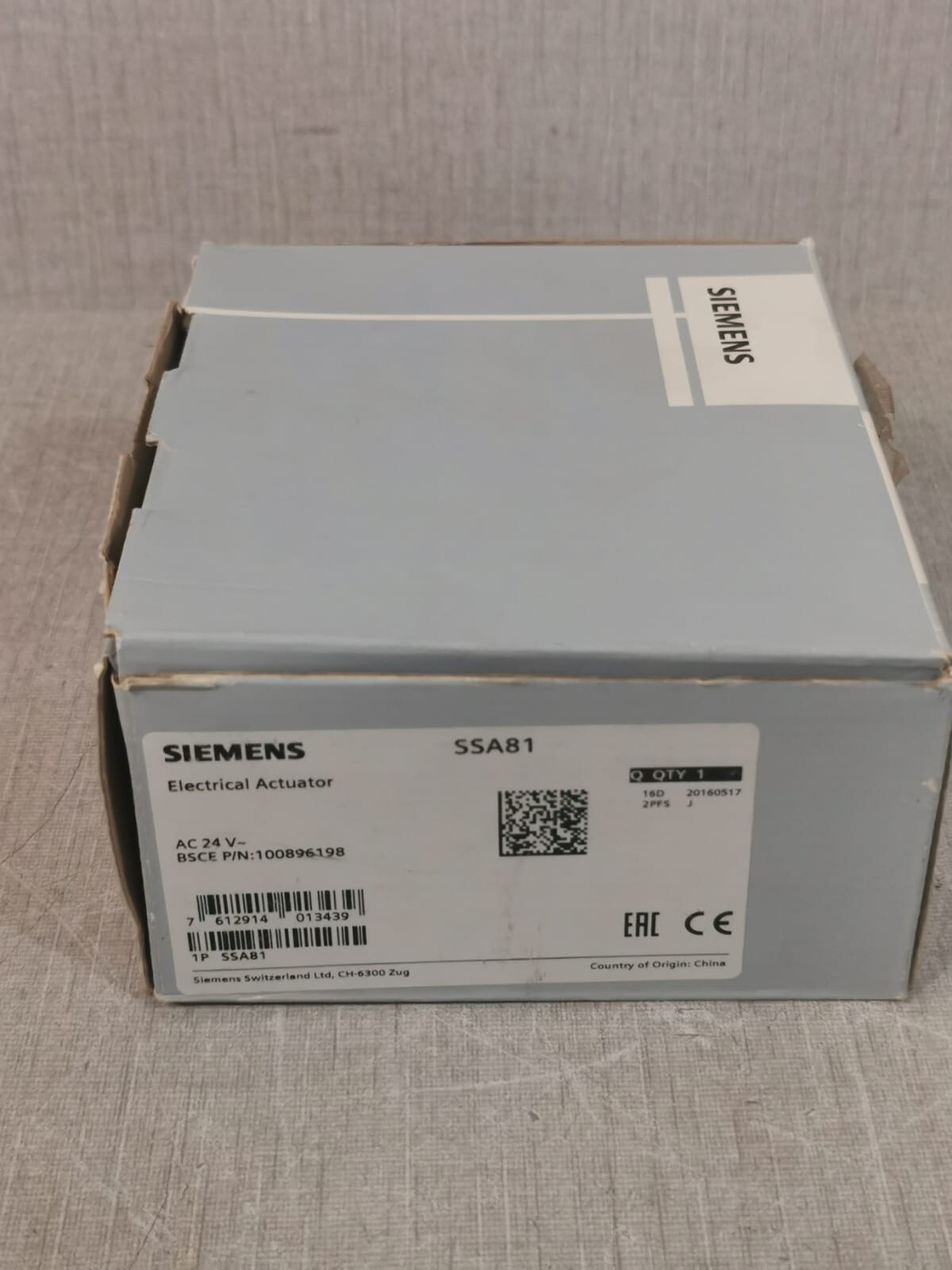Siemens SSA81 SIEMENS Acvatix SSA81 Electrical Actuator 9
