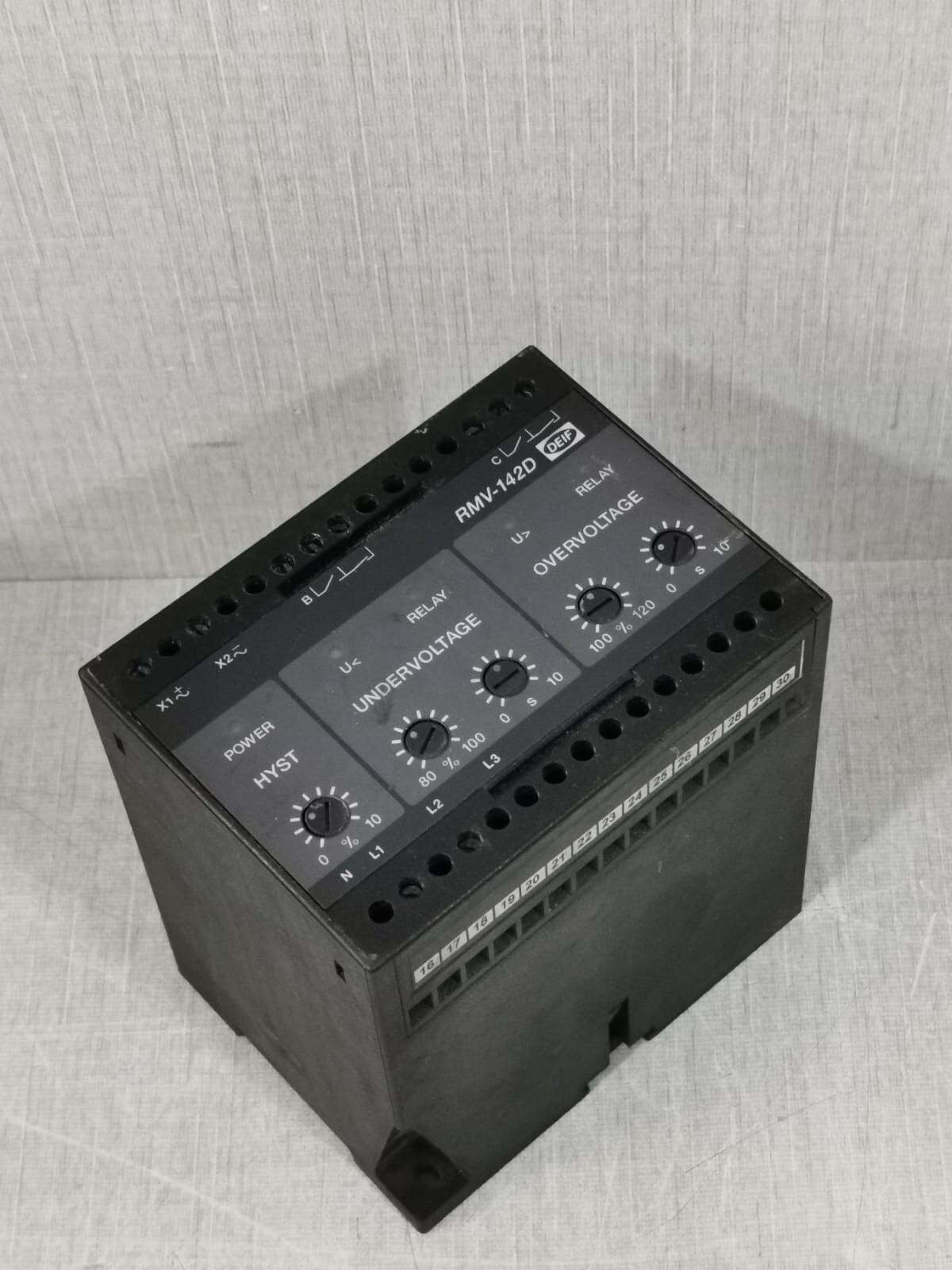 DEIF RMV-142D DEIF RMV-142D Voltage Relay | 110VAC | 600V 9