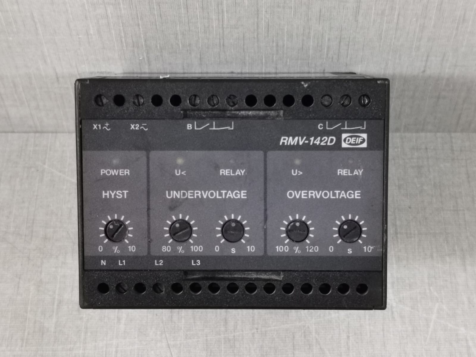 DEIF RMV-142D Voltage Relay | 110VAC | 600V