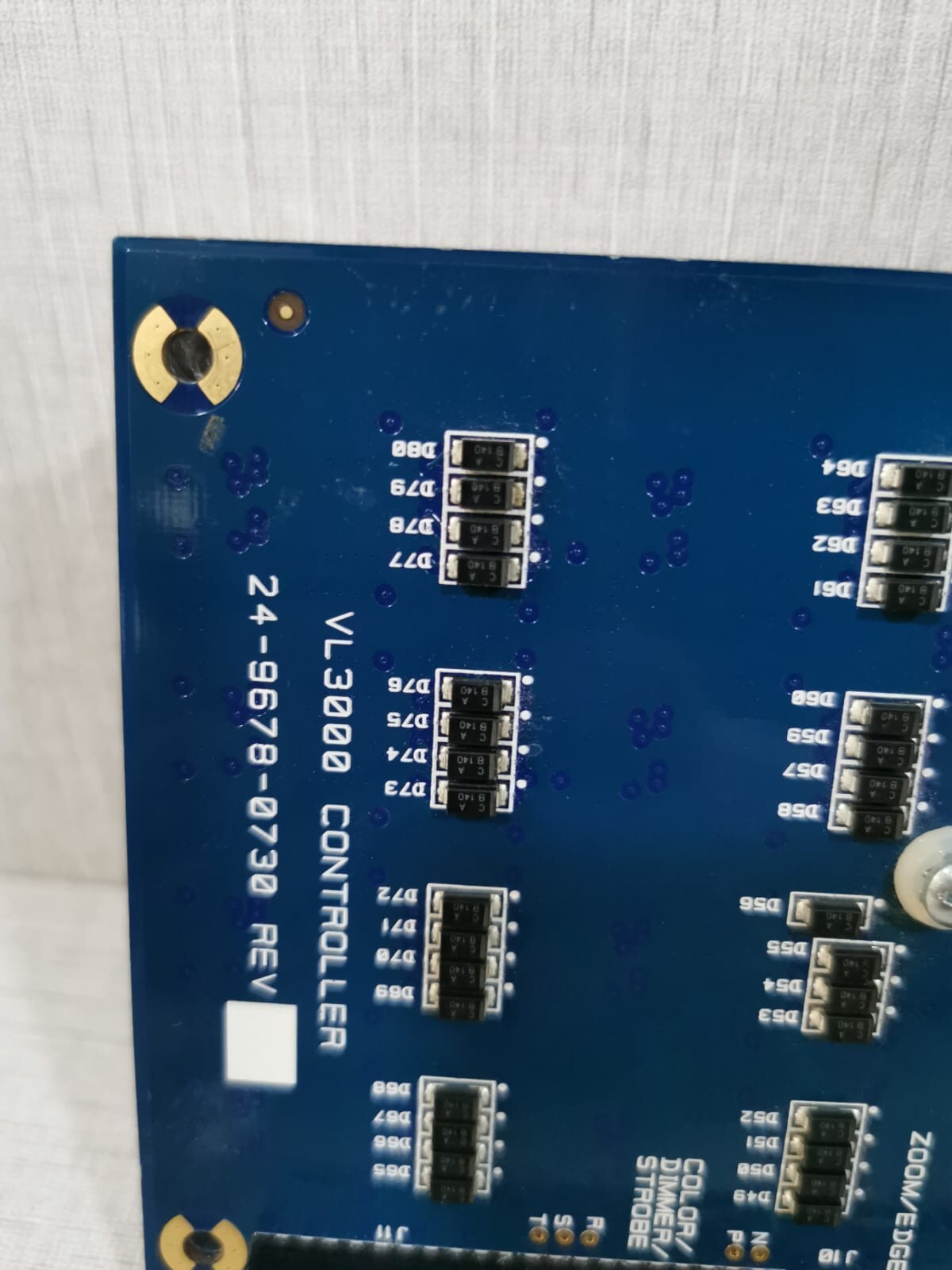 VARI*LITE 24-9678-0730 VARI*LITE 24-9678-0730 VL3000 Control Board 7