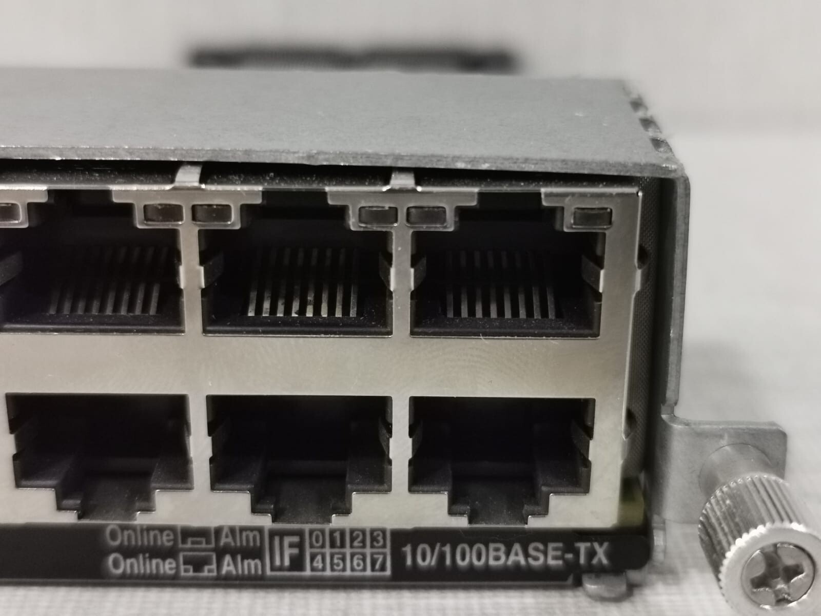 TELLABS LM 8-PORT FE 10/100BASE-TX Tellabs LM 8-PORT FE 10/100BASE-TX / 81.86LFETX82243-R6 3