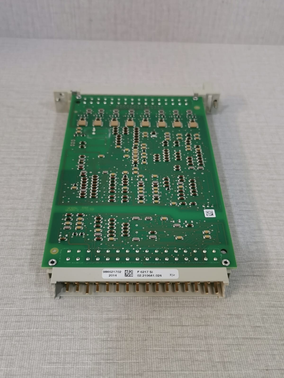 HIMA REV-02 HIMA F 6217 ANALOG INPUT MODULE 984621702 REV 02 9