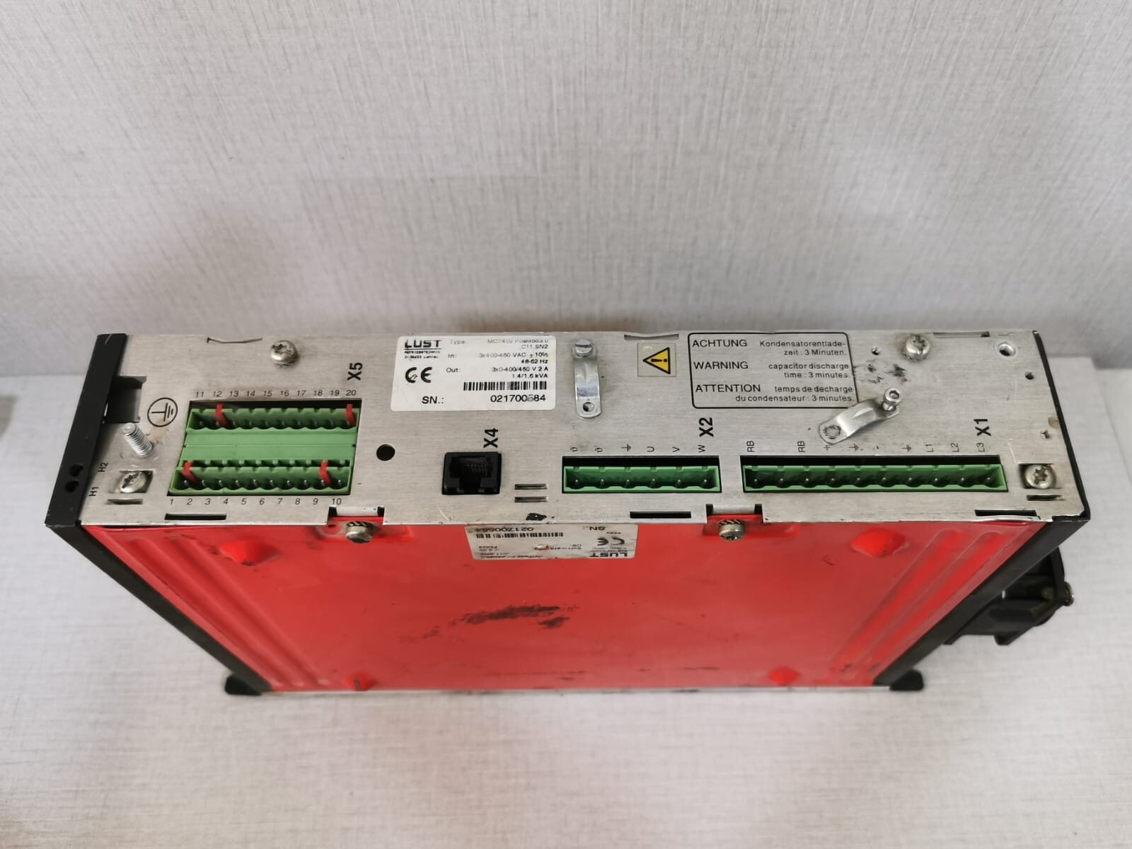 LUST MC7402 LUST MC7402 POSMOD3.0 Servo Drive 3