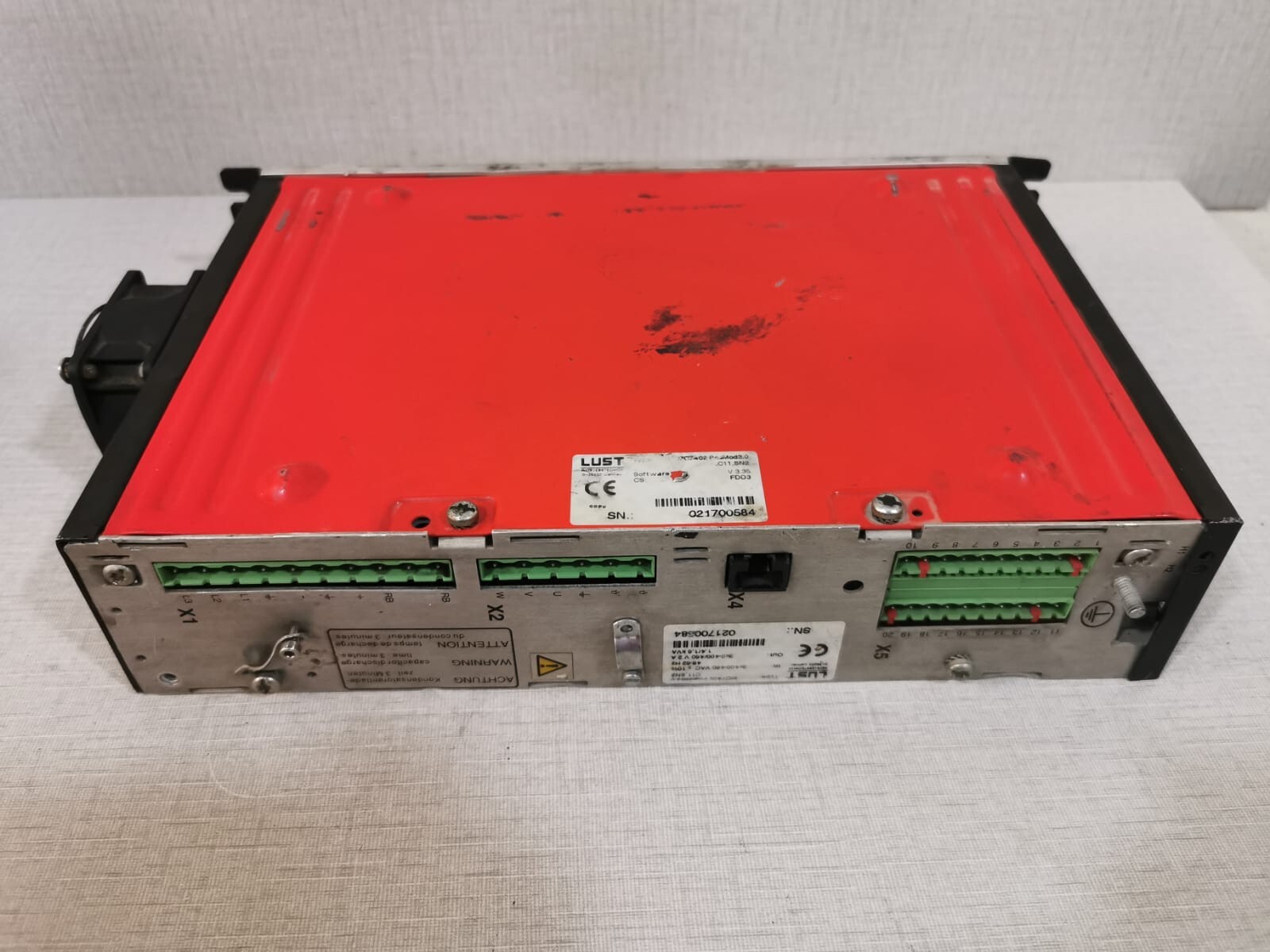 LUST MC7402 LUST MC7402 POSMOD3.0 Servo Drive 5