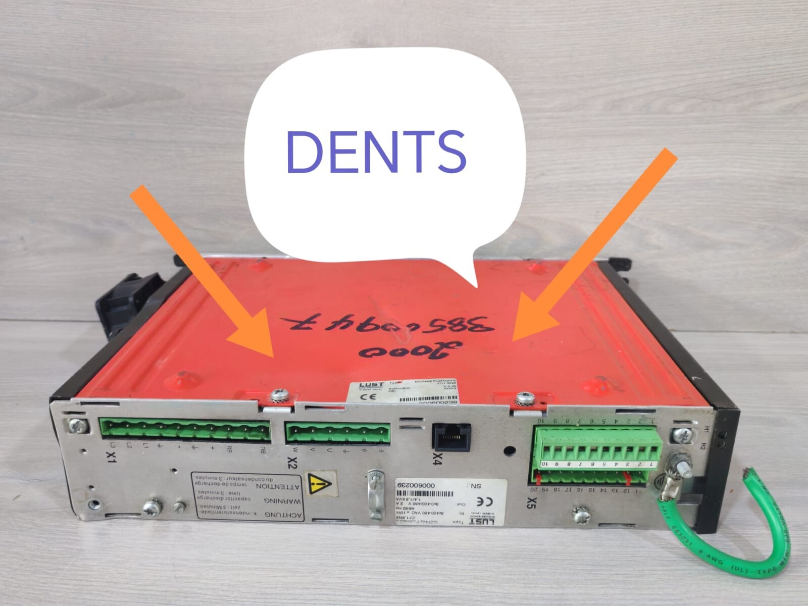LUST MC7402 LUST MC7402 POSMOD3.0 Servo Drive & DENTS 7