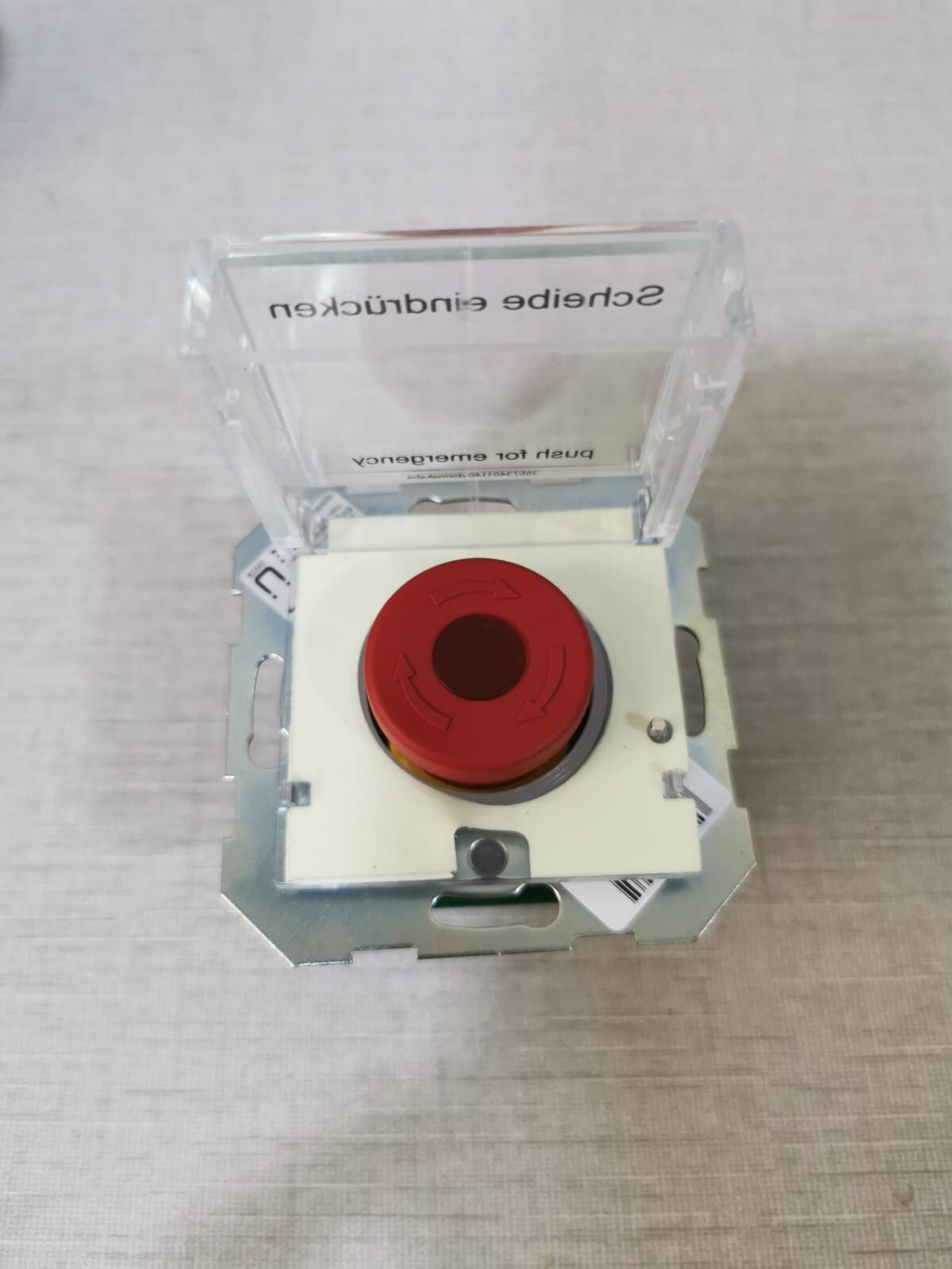 DORMAKABA TL-N-S-55-UP DORMAKABA TL-N S 55 UP Nottaster System 55 Emergency Push Button 2