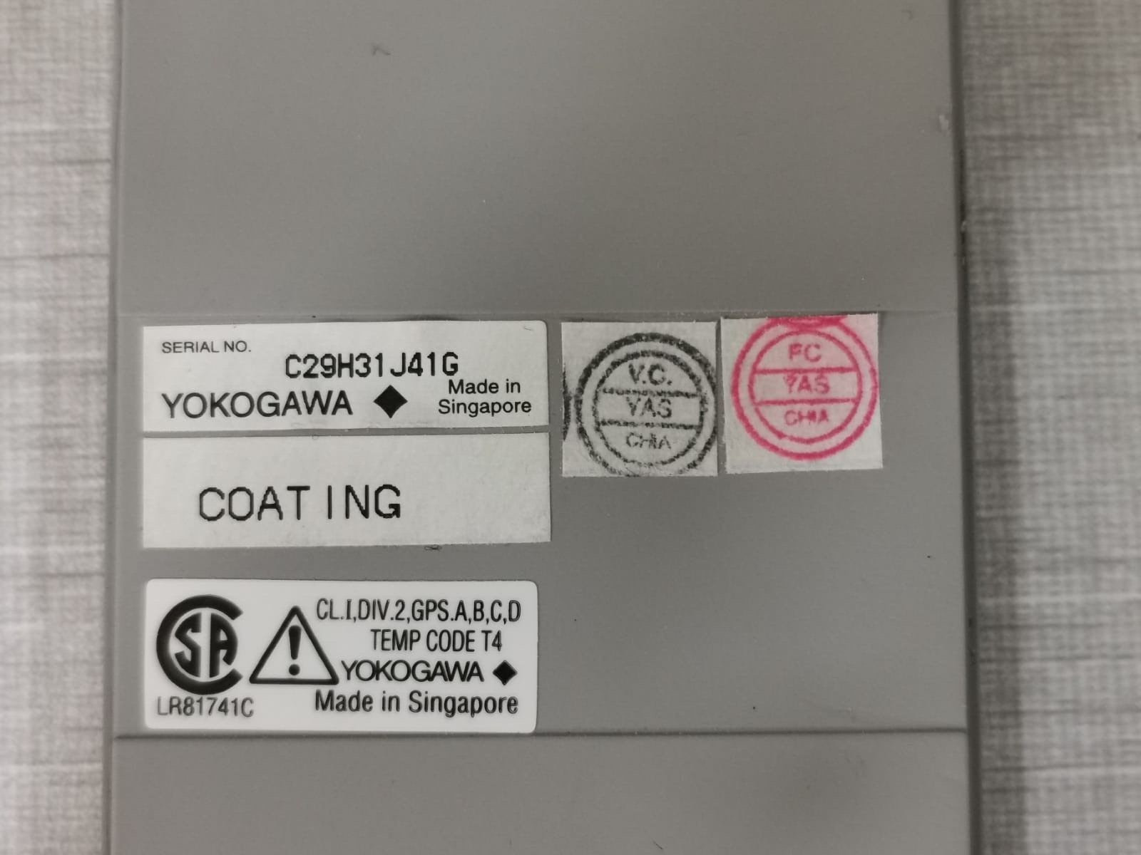 Yokogawa APM11 YOKOGAWA APM11 STYLE S2 Analog Input Module 2