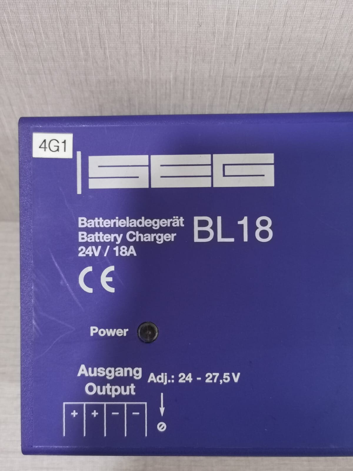 WOODWARD BL1840024 WOODWARD SEG BL18/BL1840024 -3X400VAC | IN 1.5A MOD.2 BATTERY CHARGER 2