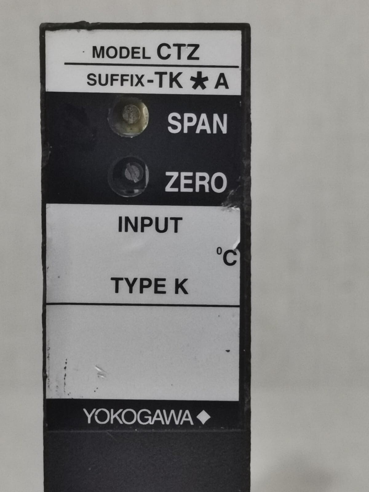 Yokogawa CTZ-TK*A / AS-EB730BA- 00 YOKOGAWA CTZ-TK*A / AS-EB730BA- 00 INPUT ℃ TYPE K PCB Circuit Board 2