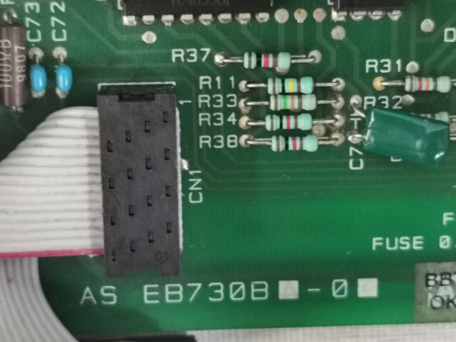 Yokogawa CTZ-TK*A / AS-EB730BA- 00 YOKOGAWA CTZ-TK*A / AS-EB730BA- 00 INPUT ℃ TYPE K PCB Circuit Board 4