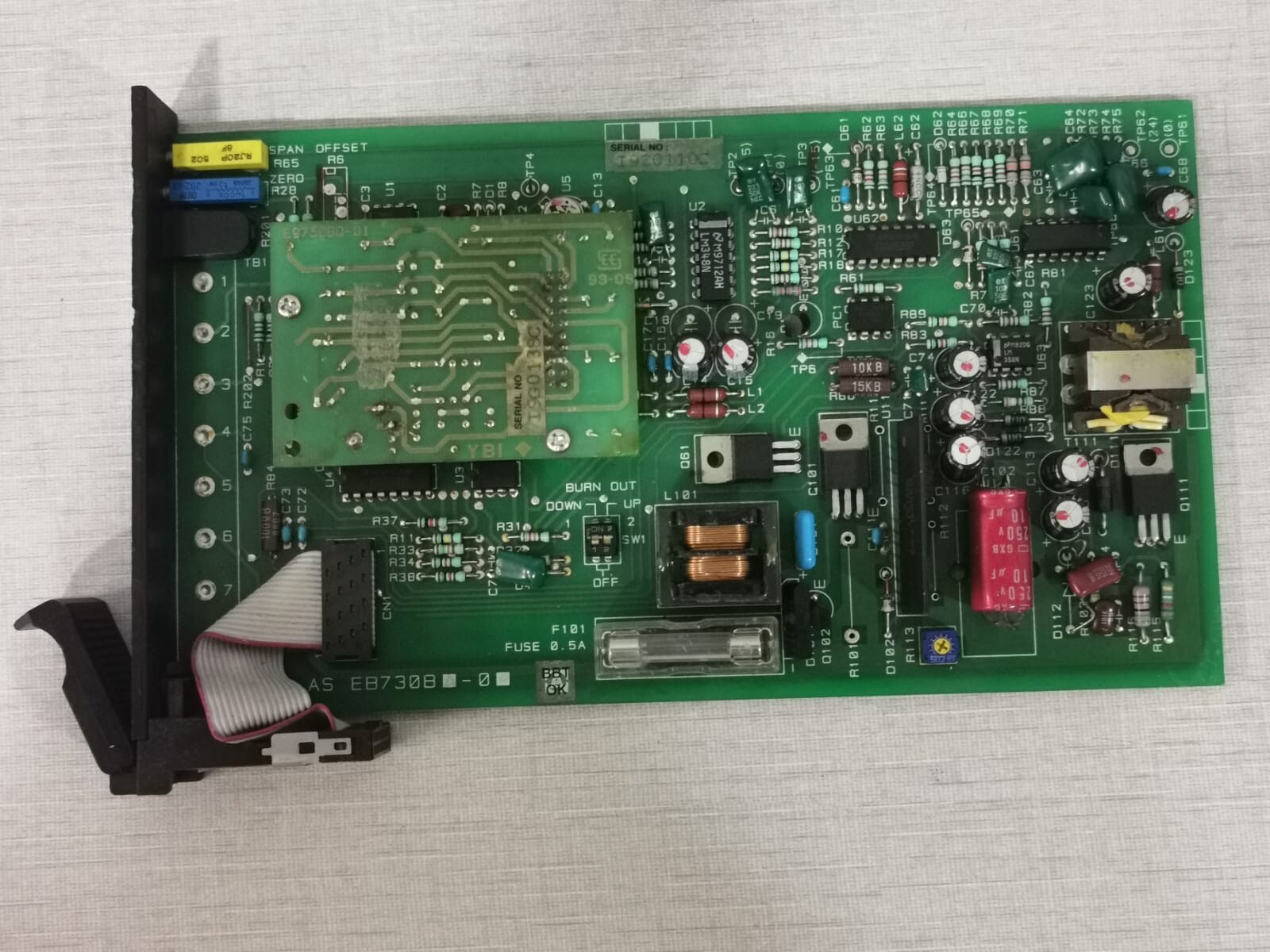 Yokogawa CTZ-TK*A / AS-EB730BA- 00 YOKOGAWA CTZ-TK*A / AS-EB730BA- 00 INPUT ℃ TYPE K PCB Circuit Board 5