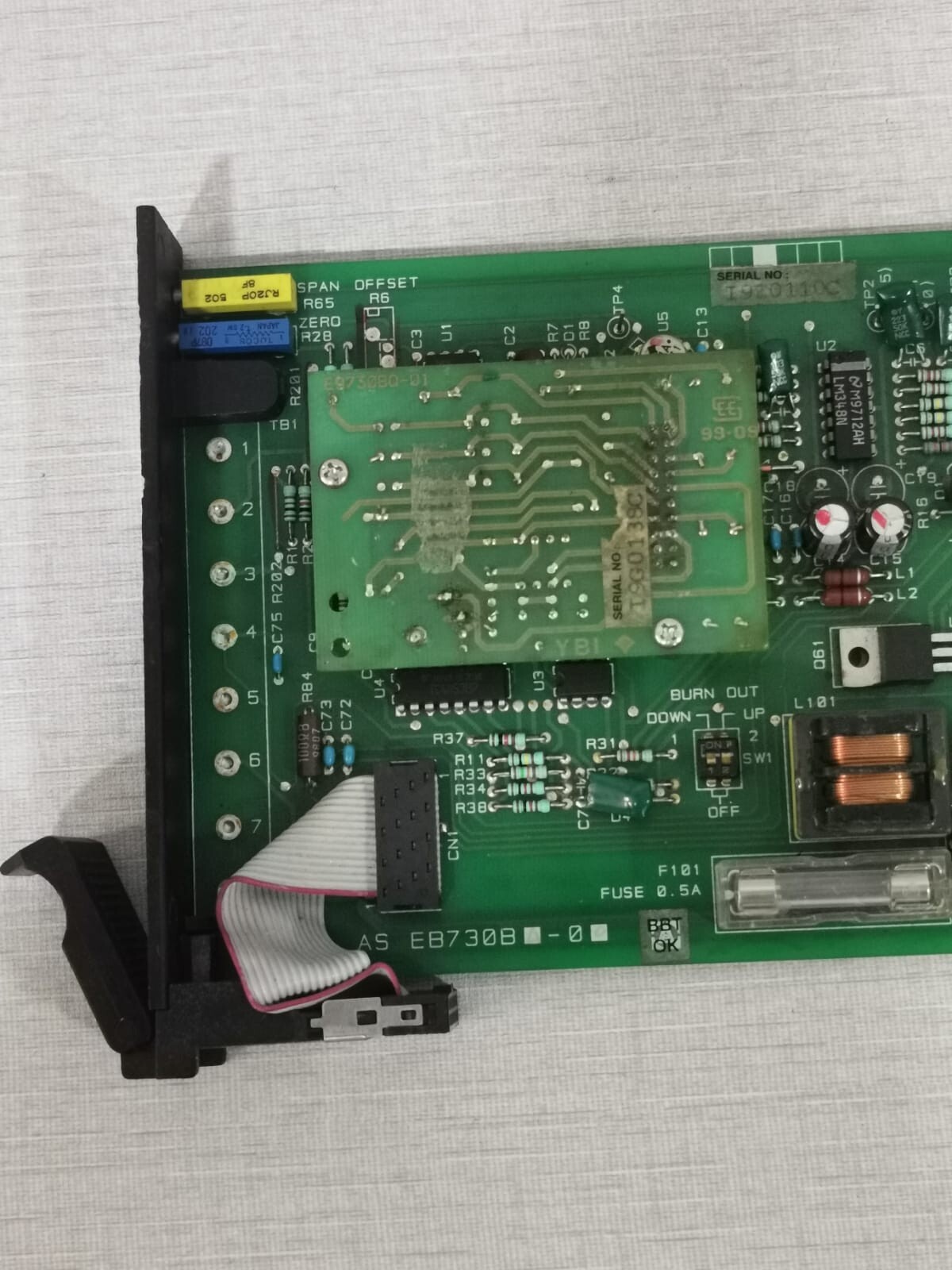Yokogawa CTZ-TK*A / AS-EB730BA- 00 YOKOGAWA CTZ-TK*A / AS-EB730BA- 00 INPUT ℃ TYPE K PCB Circuit Board 6