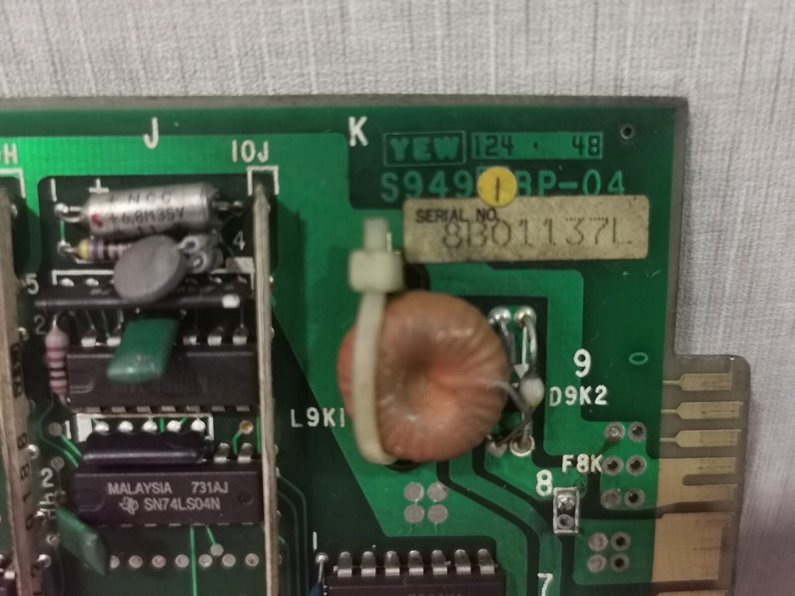 Yokogawa S9490BP-04/S9491BP-04 YOKOGAWA S9490BP-04/S9491BP-04 LCS*C INTERFACE MODULE CARD 4