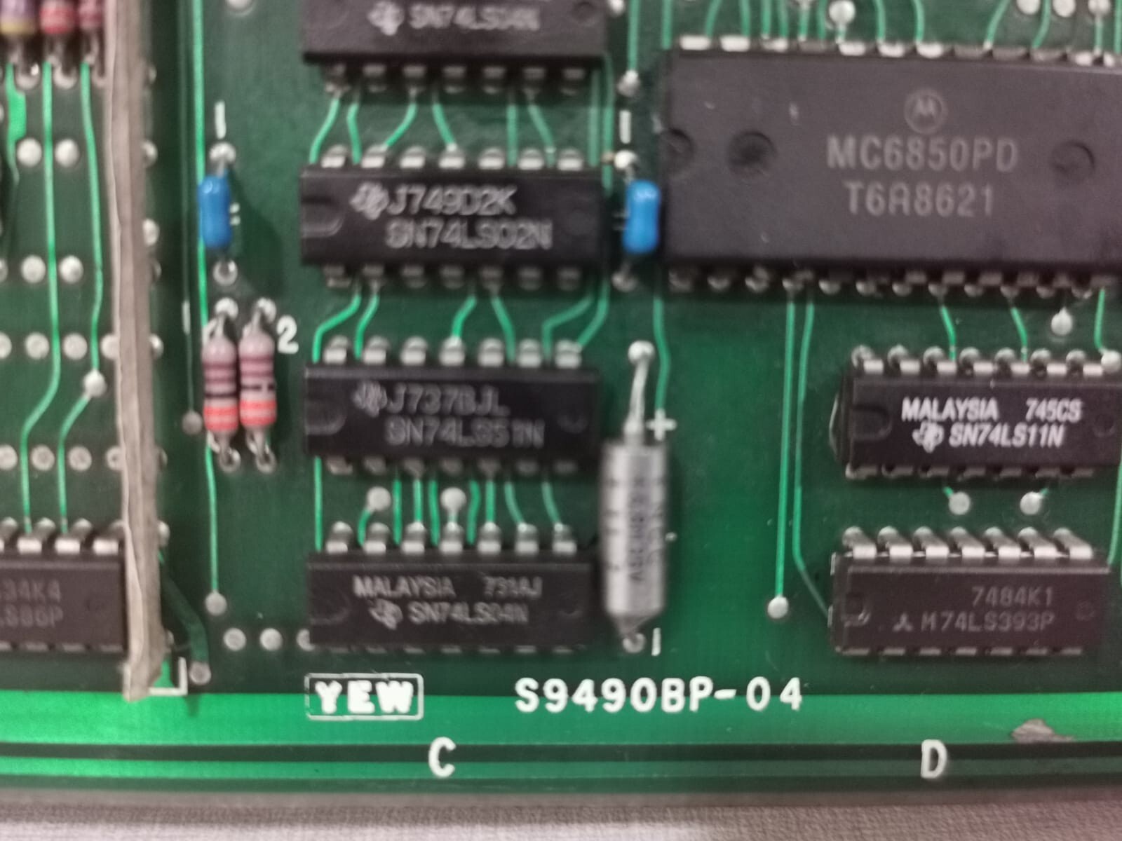 Yokogawa S9490BP-04/S9491BP-04 YOKOGAWA S9490BP-04/S9491BP-04 LCS*C INTERFACE MODULE CARD 5