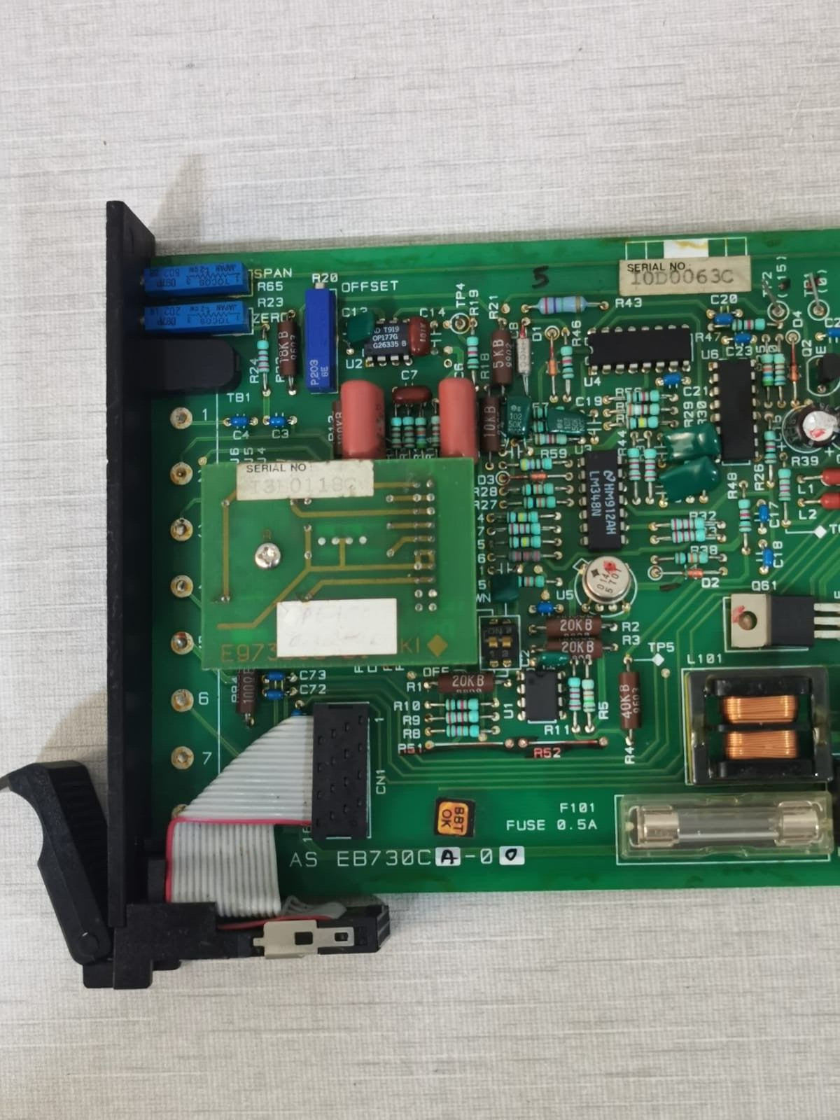 Yokogawa CRZ-PD*A Input℃ Pt100 / AS-EB730CA-00 YOKOGAWA CRZ-PD*A Input℃ Pt100 / AS-EB730CA-00 PCB Printed Circuit Board 5