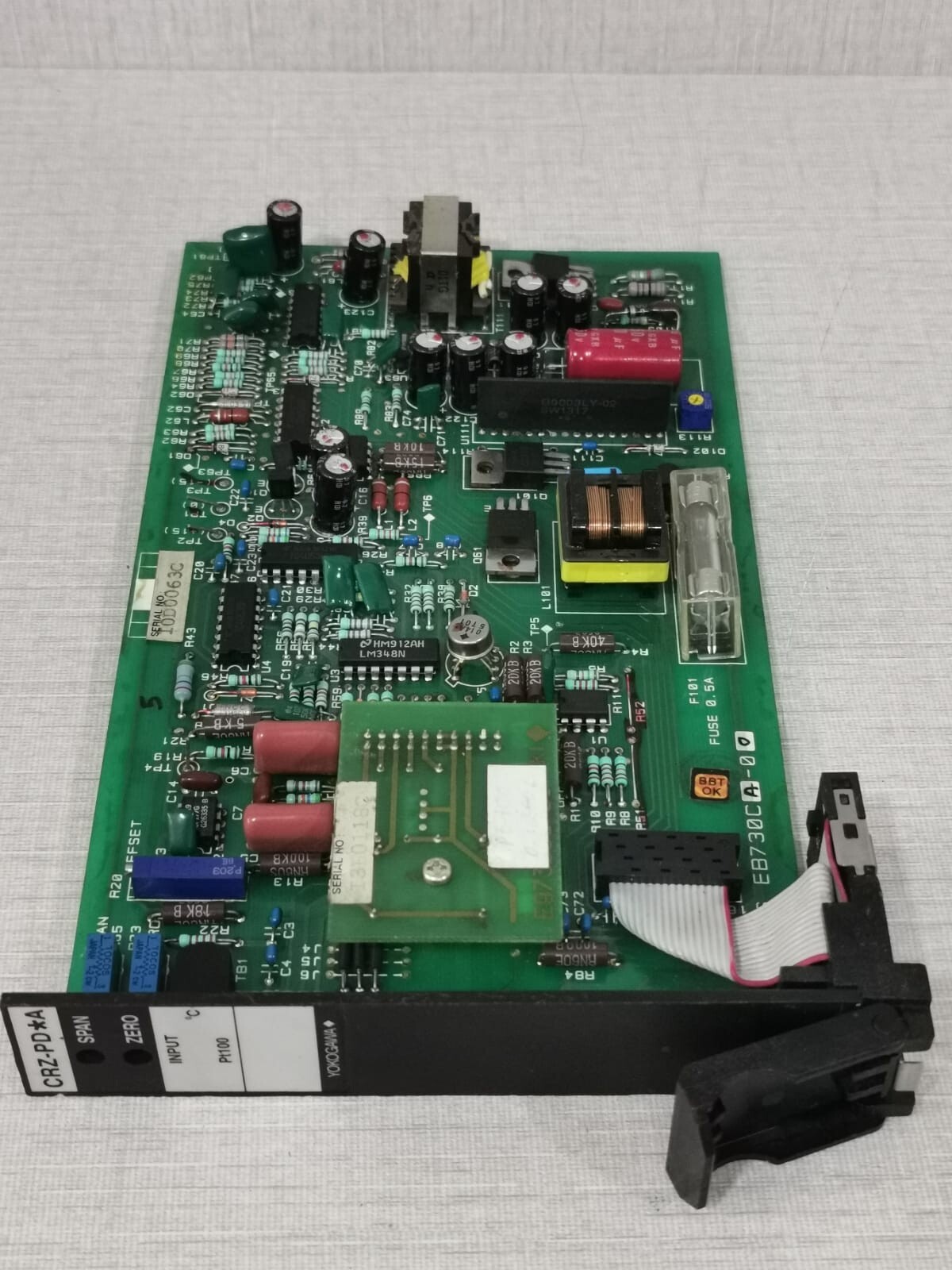 Yokogawa CRZ-PD*A Input℃ Pt100 / AS-EB730CA-00 YOKOGAWA CRZ-PD*A Input℃ Pt100 / AS-EB730CA-00 PCB Printed Circuit Board 8