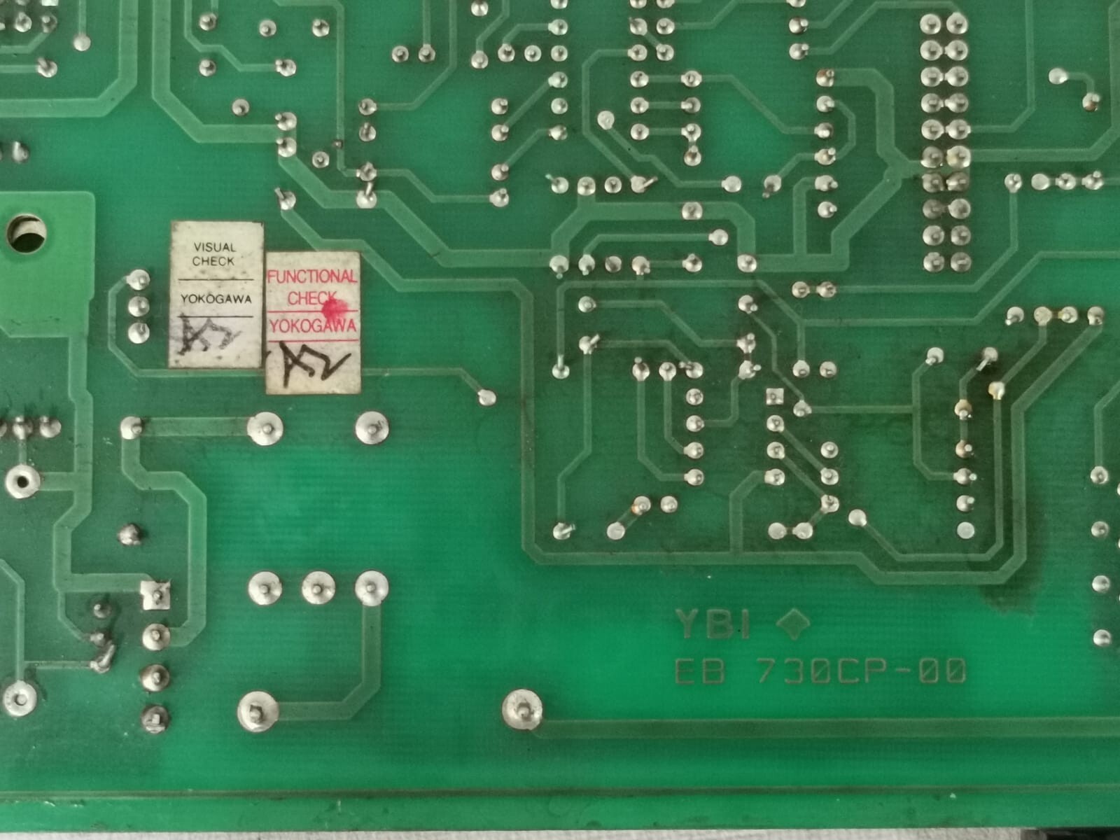 Yokogawa CRZ-PD*A Input℃ Pt100 / AS-EB730CA-00 YOKOGAWA CRZ-PD*A Input℃ Pt100 / AS-EB730CA-00 PCB Printed Circuit Board 10