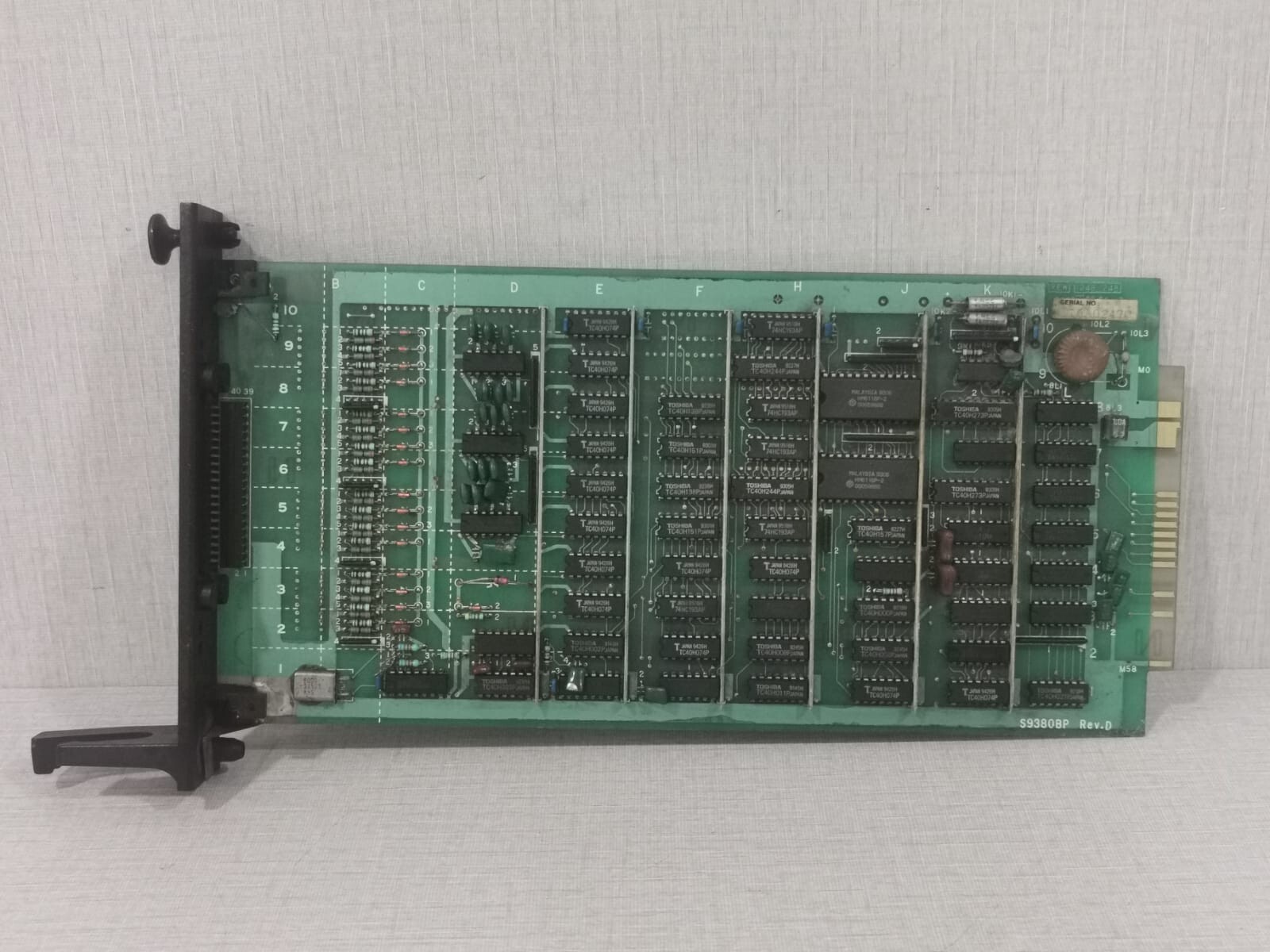 Yokogawa S9380BP REV.D YOKOGAWA S9380BP REV.D | PM1*C Communication Module Cards 4