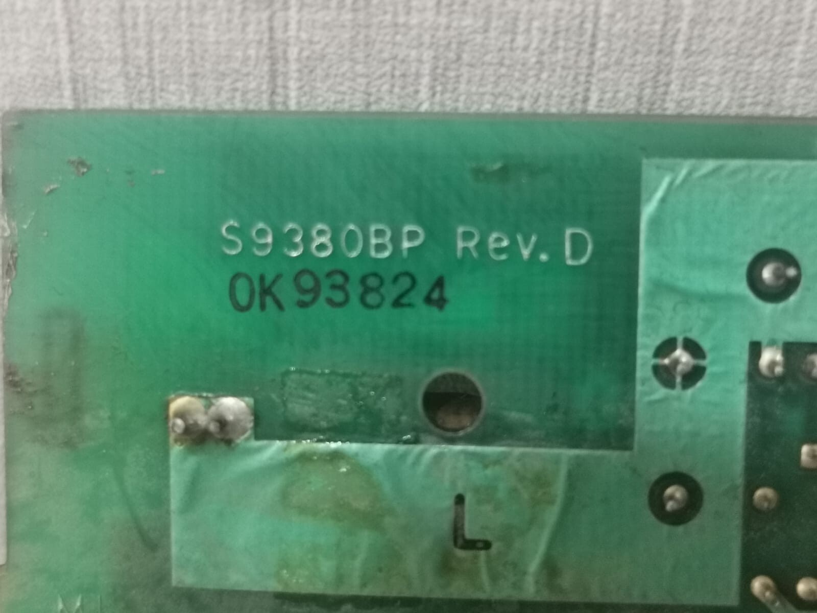 Yokogawa S9380BP REV.D YOKOGAWA S9380BP REV.D | PM1*C Communication Module Cards 9