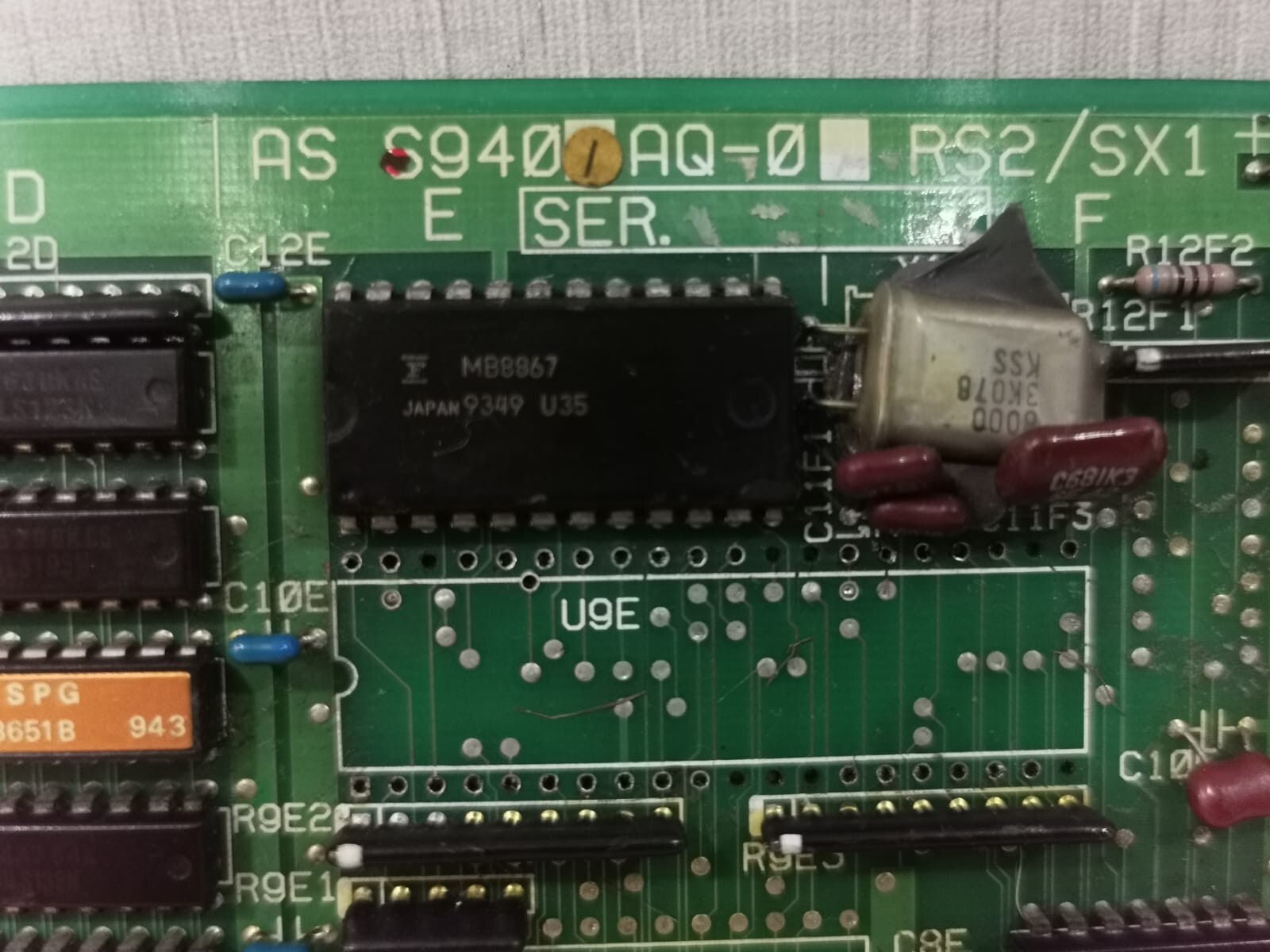 Yokogawa S401AQ-0 /S9321AS-0 YOKOGAWA RS2*C S401AQ-0 /S9321AS-0 INTERFACE MODULE CARD 4