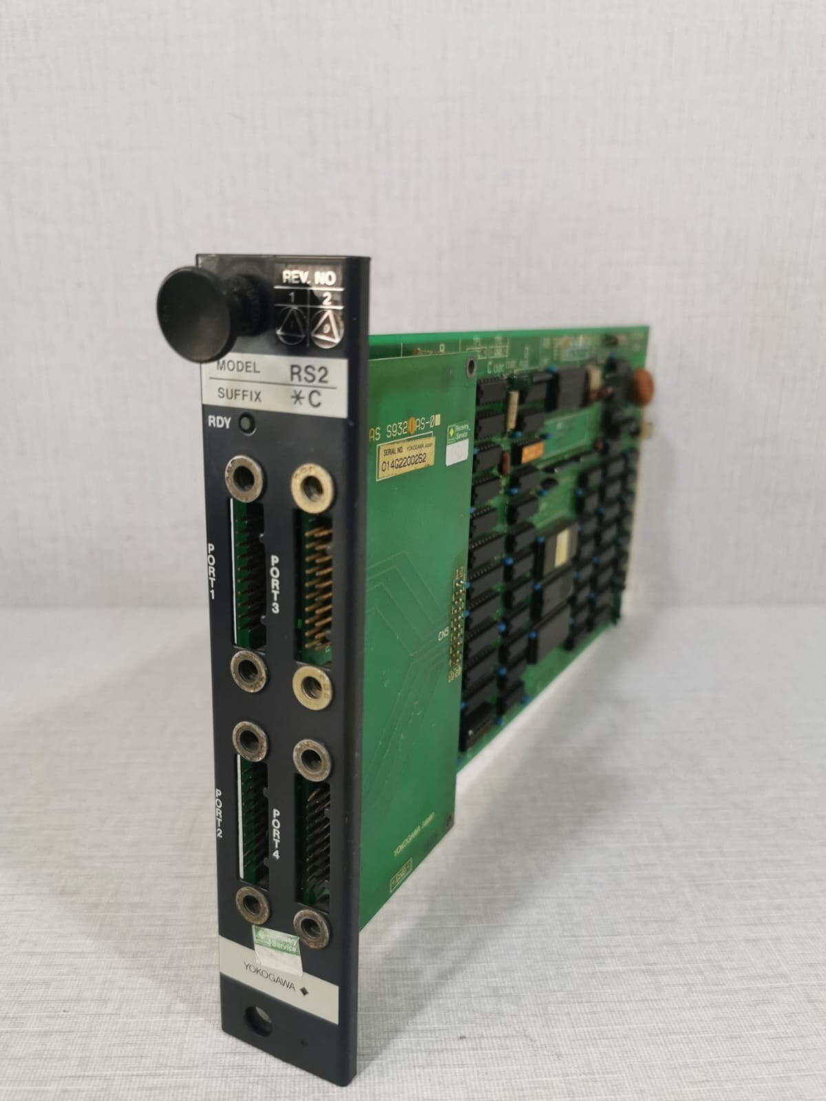 YOKOGAWA RS2*C S401AQ-0 /S9321AS-0 INTERFACE MODULE CARD
