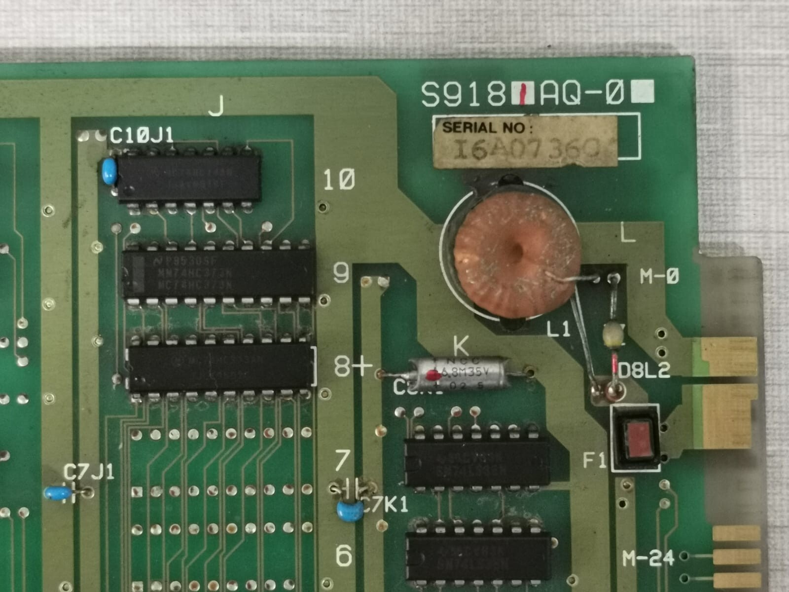 Yokogawa ST3*D / S9181AQ-0 Yokogawa ST3*D / S9181AQ-0 Input Card Multi Status PCB Circuit Board 3