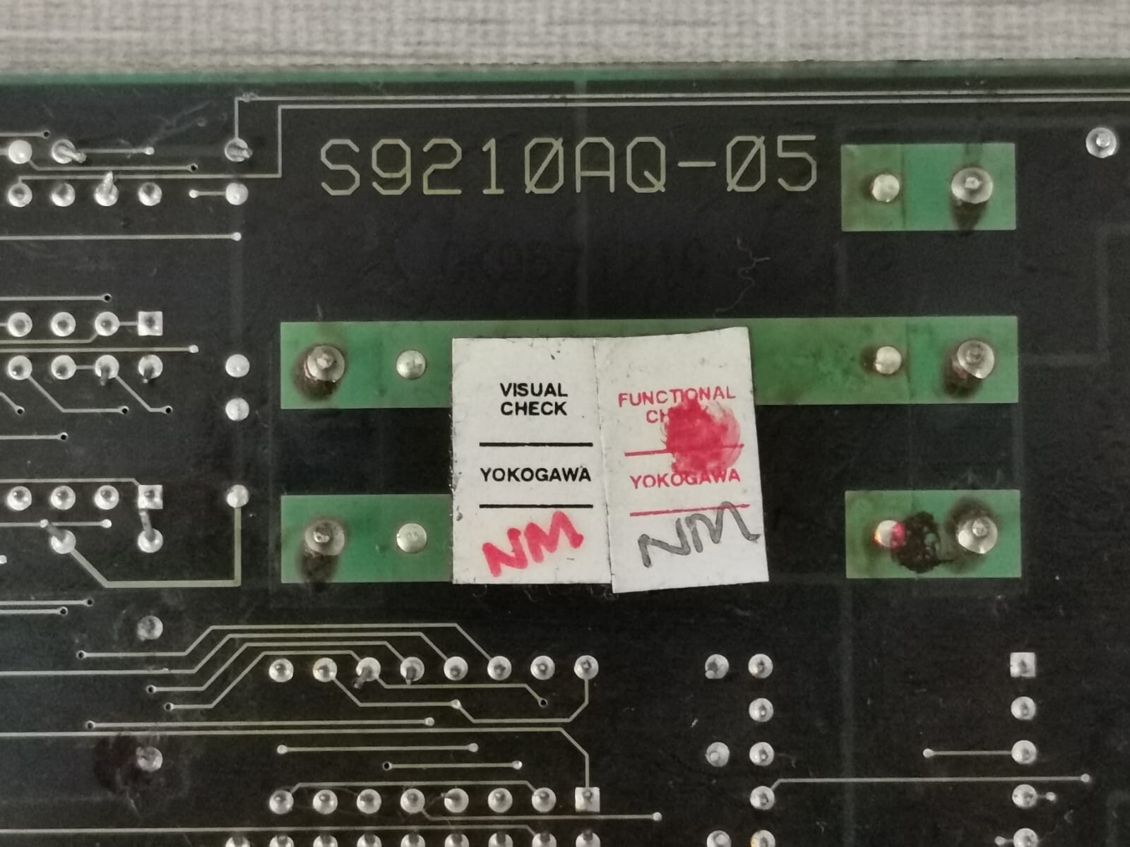 Yokogawa VM1*D/AS-S9211AQ-0 Yokogawa VM1*D PLC Module Multipoint Analog I/O Card VM1*D Board AS-S9211AQ-0 8