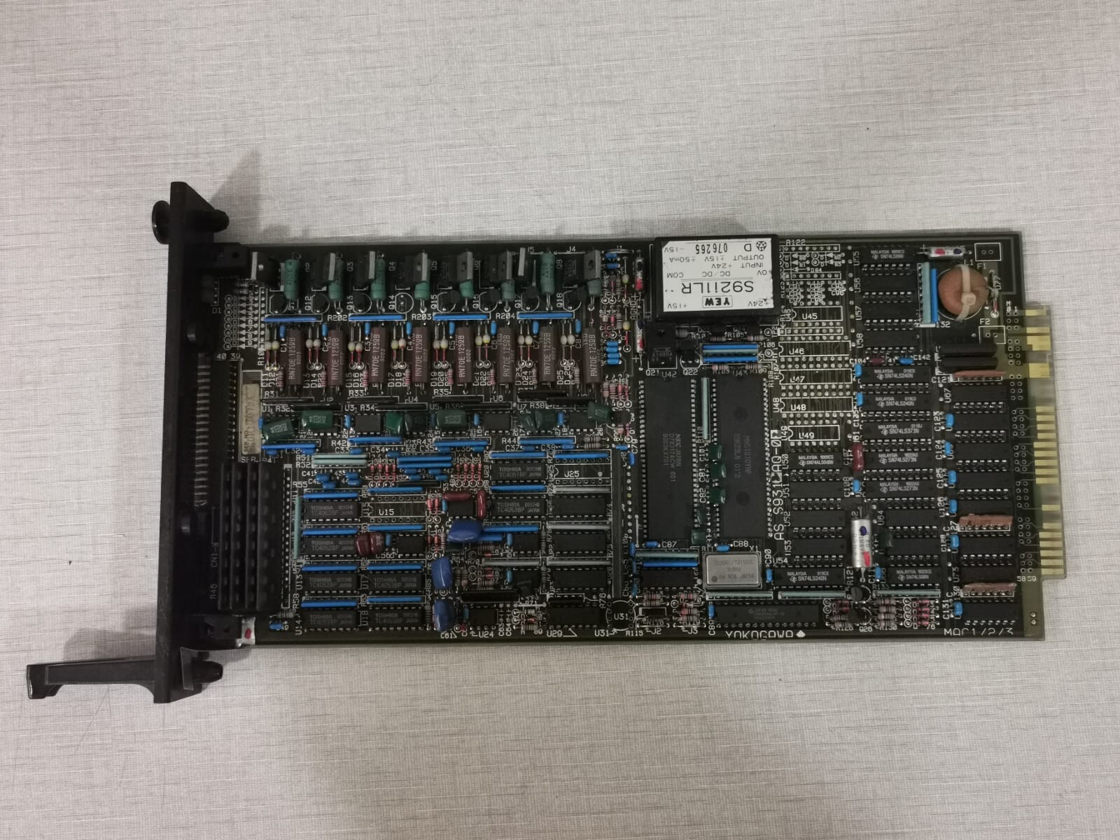 Yokogawa MAC2 *B / AS-S9312AQ-02 & S9310AQ-04 YOKOGAWA MAC2 *B Multipoint Analog Control Board AS-S9312AQ-02 & S9310AQ-04 6
