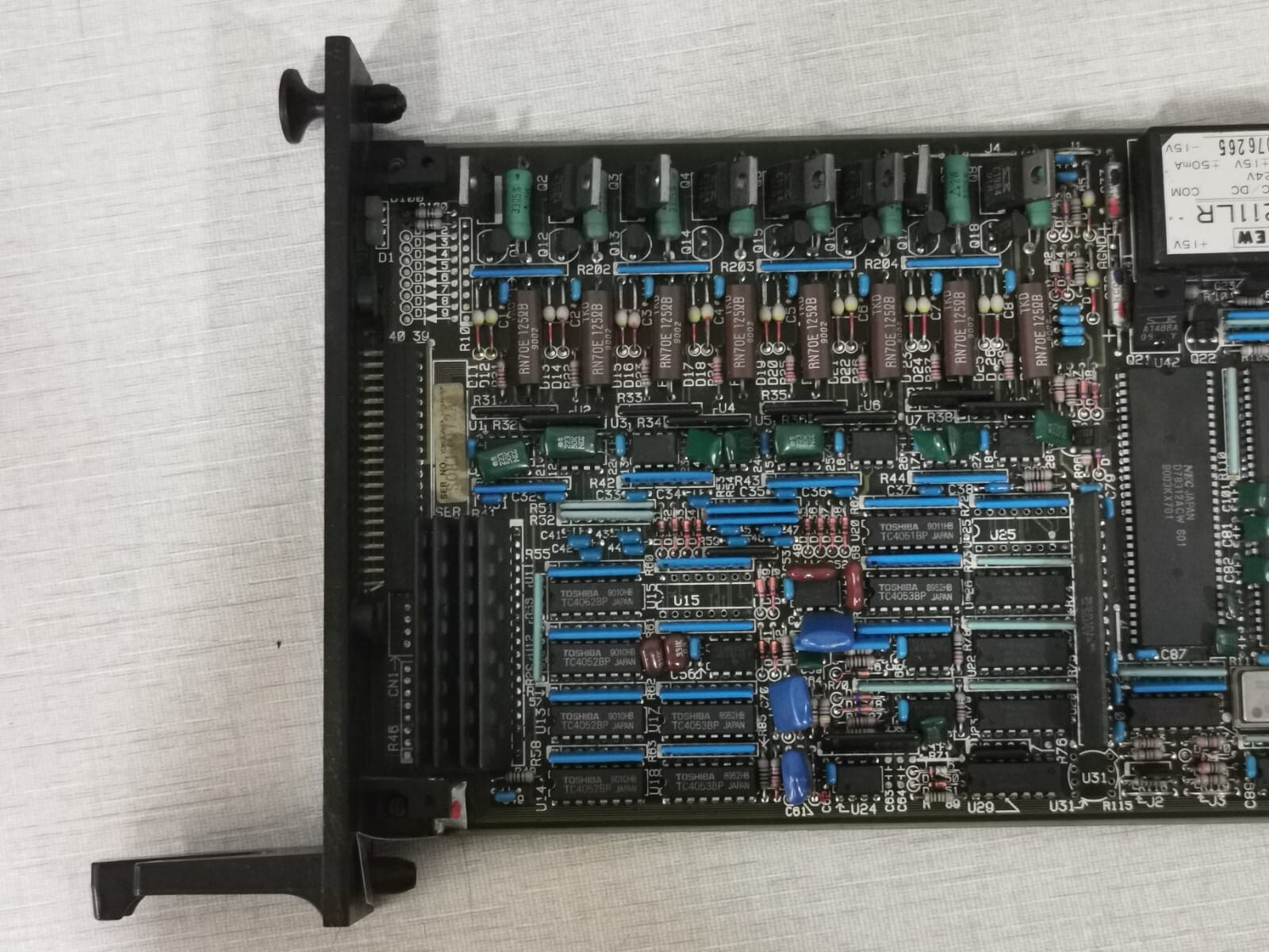 Yokogawa MAC2 *B / AS-S9312AQ-02 & S9310AQ-04 YOKOGAWA MAC2 *B Multipoint Analog Control Board AS-S9312AQ-02 & S9310AQ-04 7
