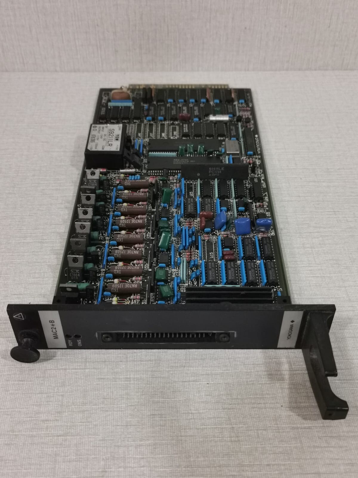 Yokogawa MAC2 *B / AS-S9312AQ-02 & S9310AQ-04 YOKOGAWA MAC2 *B Multipoint Analog Control Board AS-S9312AQ-02 & S9310AQ-04 9