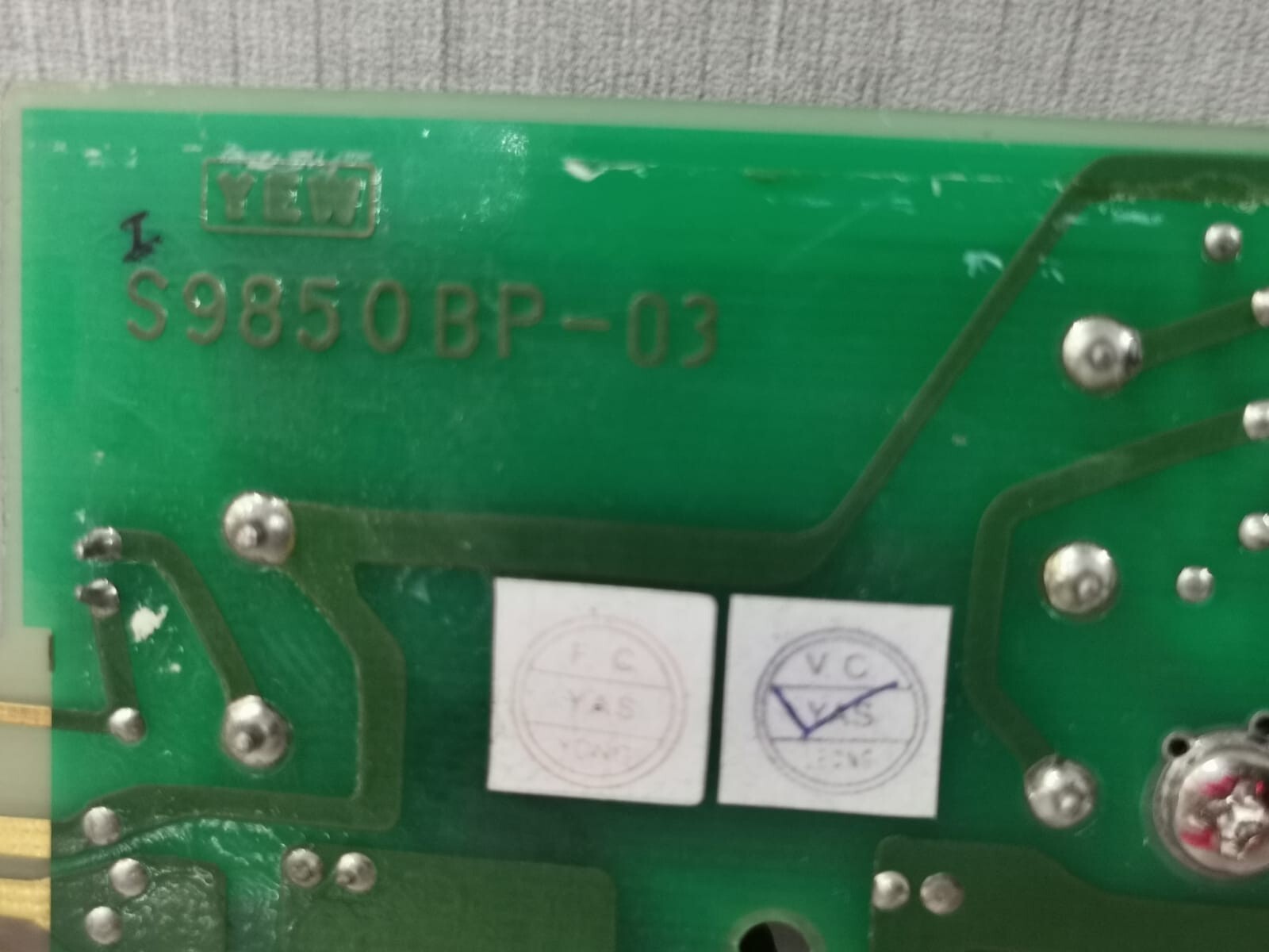 Yokogawa S9131AE-03/S9851BP-03 YOKOGAWA MX2*D S9131AE-03/S9851BP-03 Multiplexer Card 9