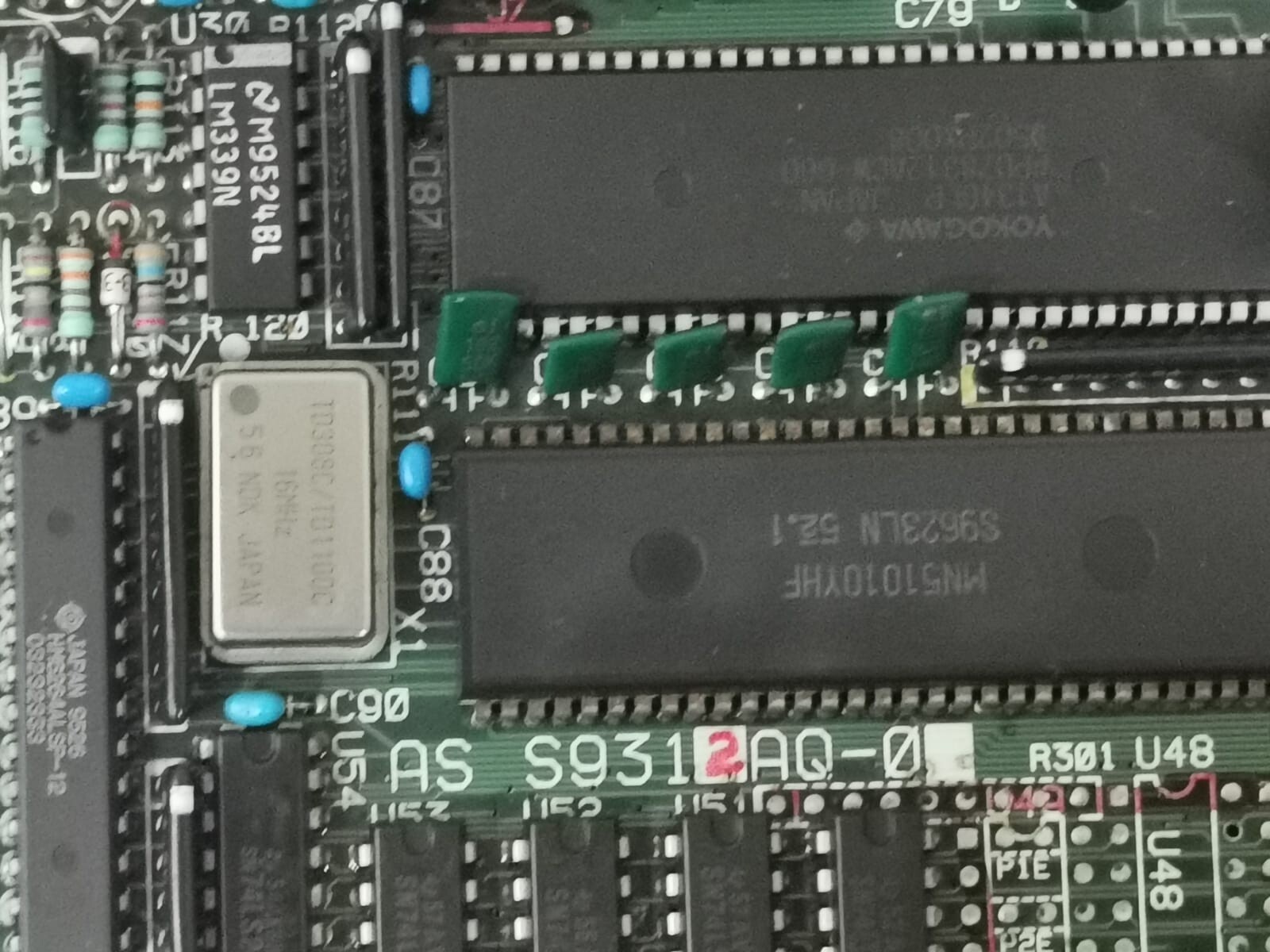 Yokogawa MAC2*B YOKOGAWA MAC2 *B Multipoint Analog Control PCB Circuit Board 5