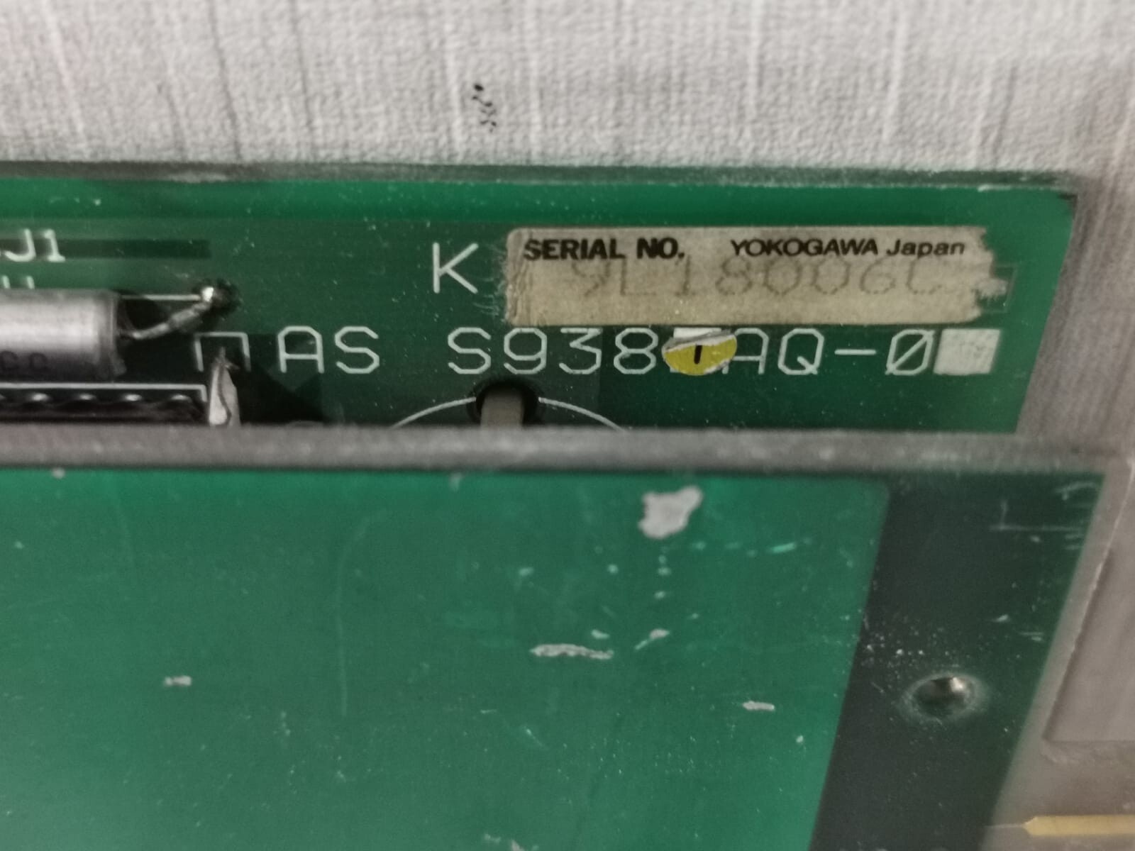Yokogawa S9381AQ-0 / S9700BX REV.D YOKOGAWA NC2*C S9381AQ-0 / S9700BX REV.D 3