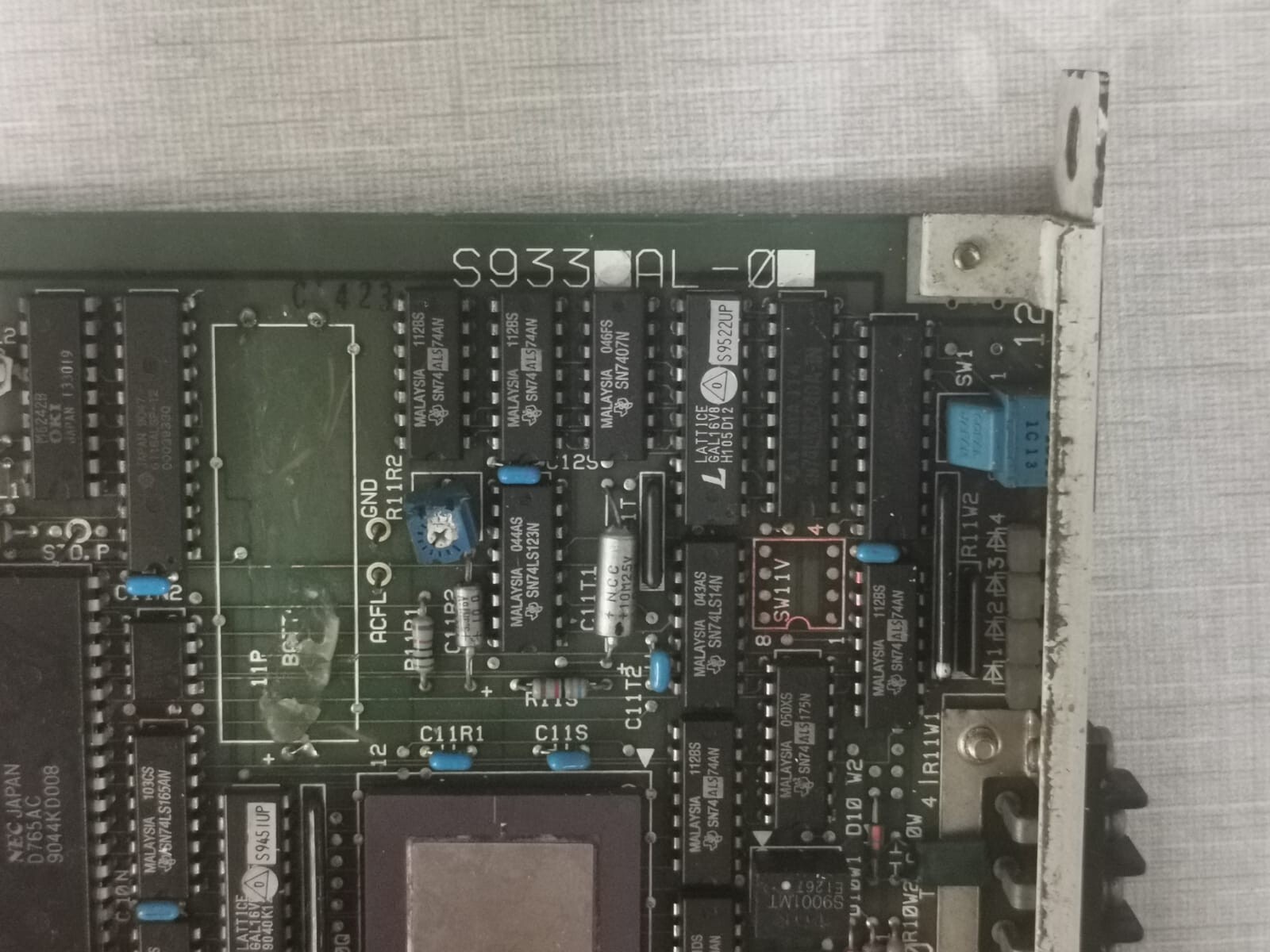 Yokogawa CP81C * B / S933AL-0 / S9330AL-03 YOKOGAWA CP81C * B / S933AL-0 / S9330AL-03 Mother PCB Board 7