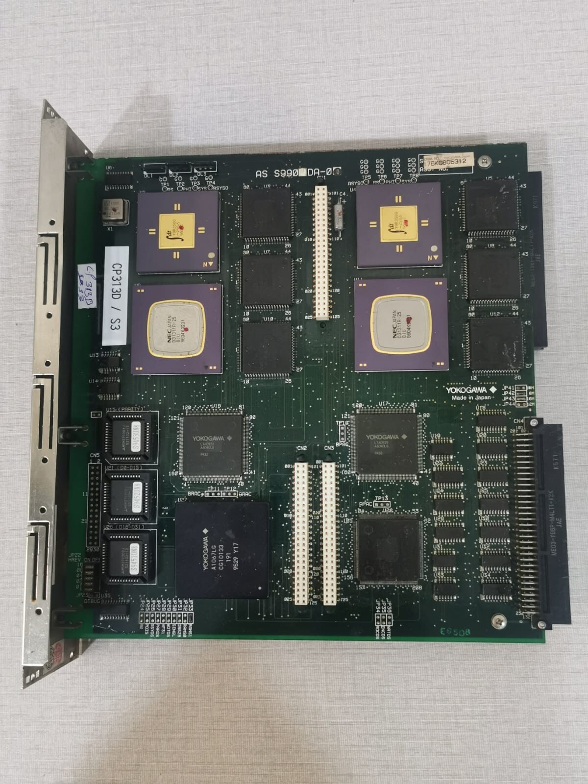 Yokogawa CP313D-S3 CP313D-S3 Yokogawa Processor Module PCB Board 7