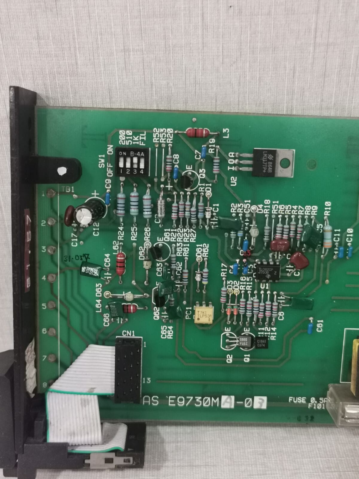 Yokogawa E9730MA-03 / E9730MP-02 YOKOGAWA CP1*A AS E9730MA-03 / E9730MP-02 INTERFACE MODULLE CARD 3